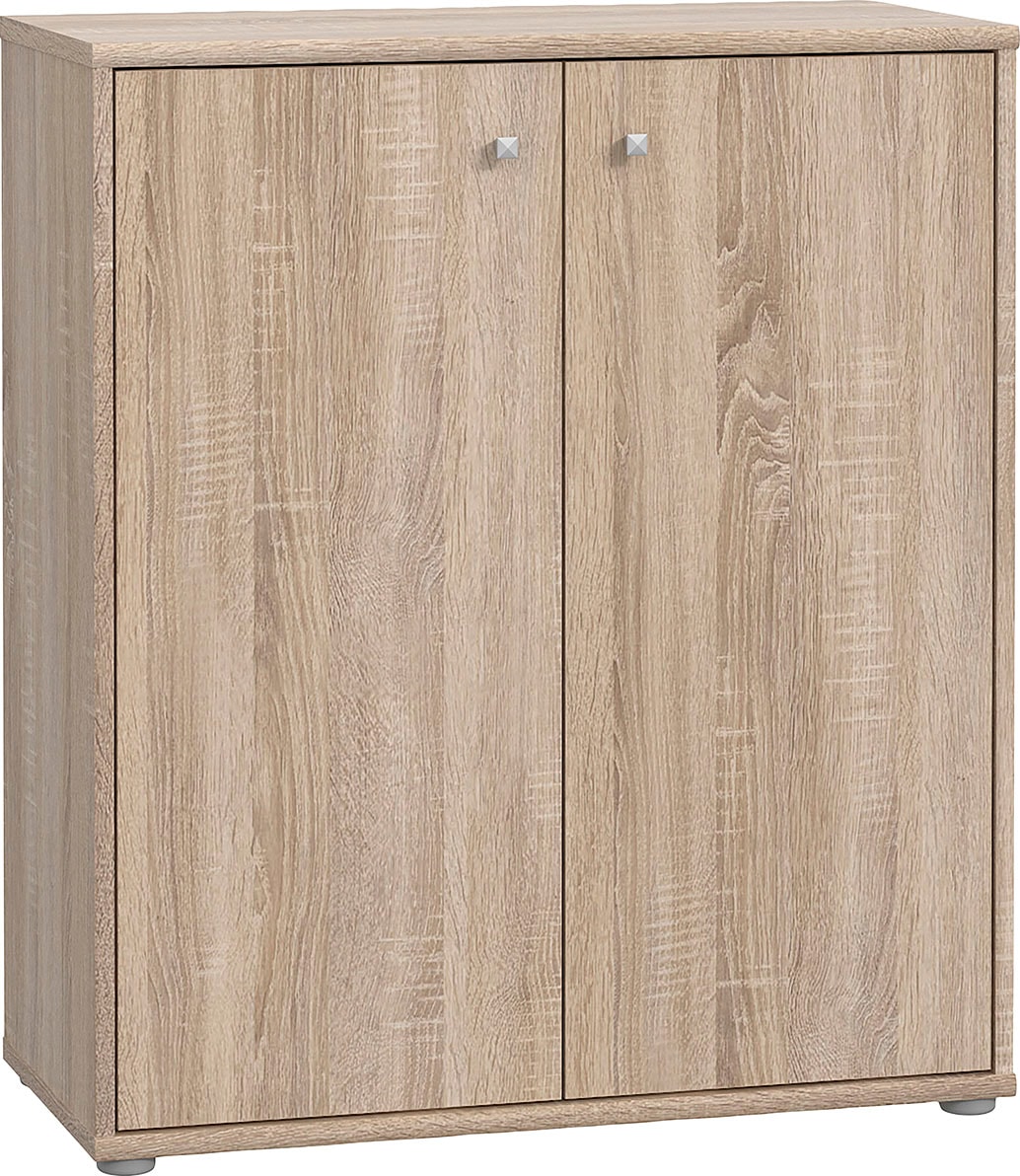 FORTE Kommode "Tempra, Kommode, 2 große Türen, Höhe 85,5 cm" Breite 73,7 cm günstig online kaufen