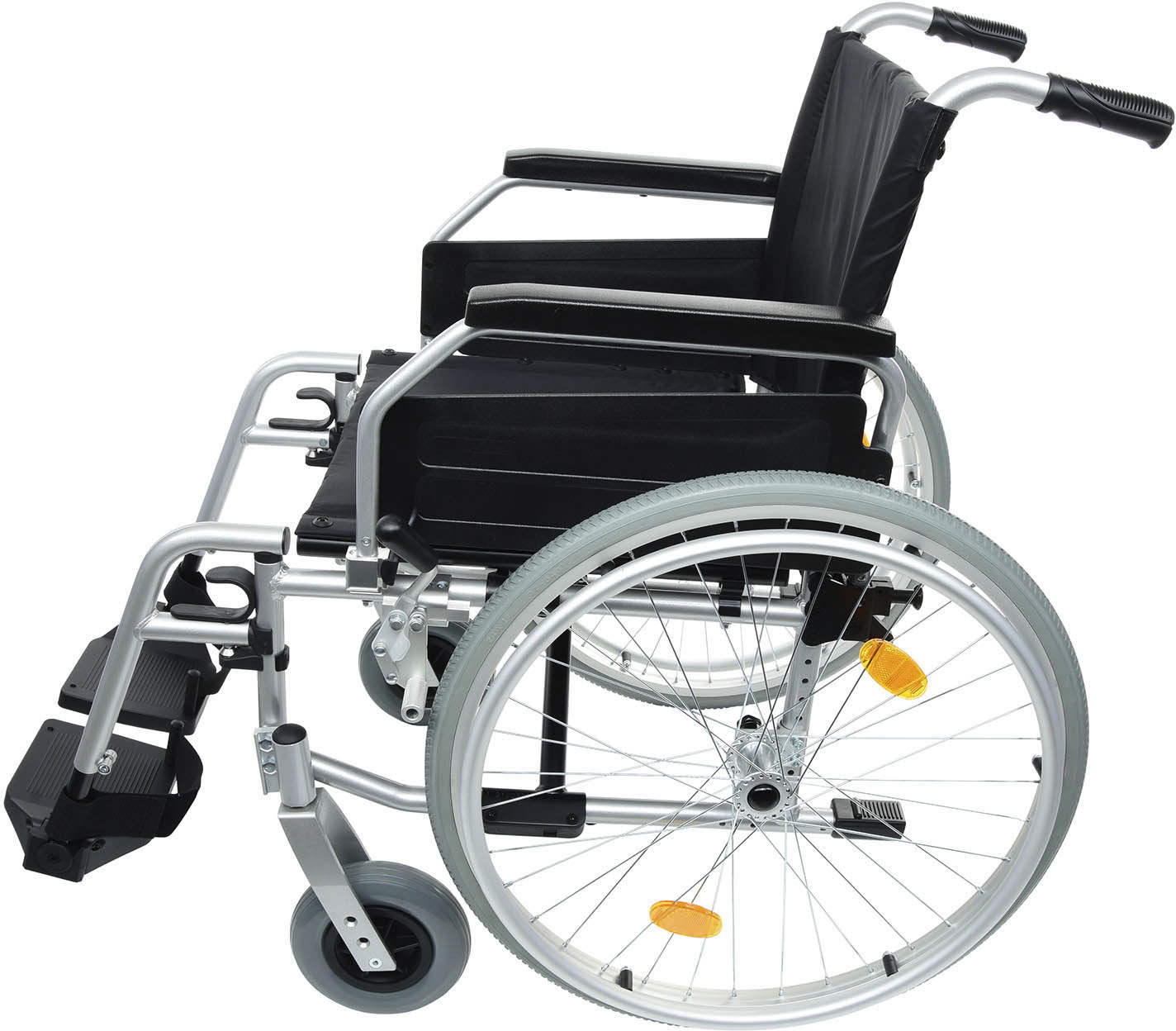 Thumbnail - bescomedical Transportrollstuhl "Primus ML 2.0" Sitzbreite 40 cm und Standardarmlehne