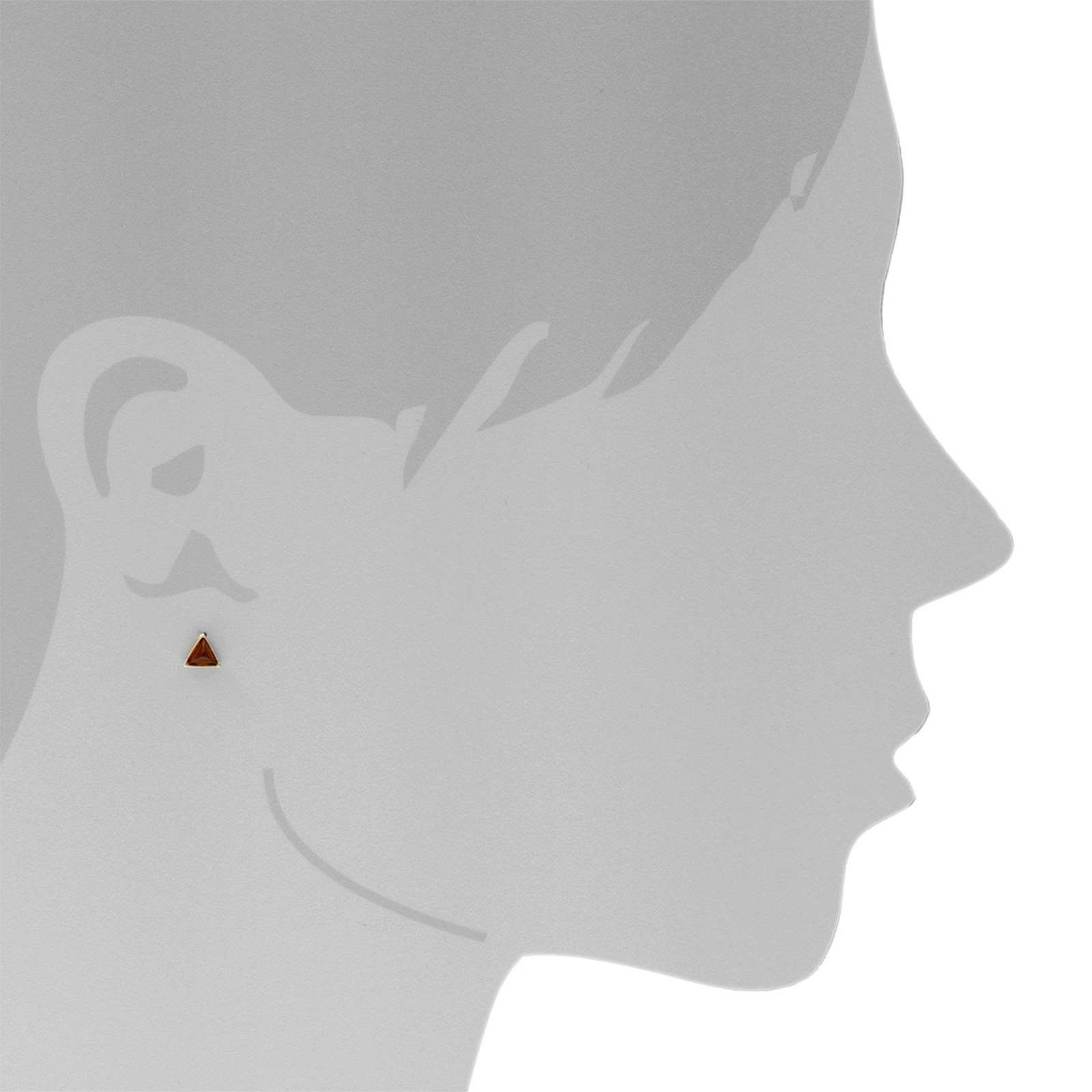 OSTSEE-SCHMUCK Paar Ohrstecker »Ostsee-Schmuck Ohrstecker Classic 5x5x5 mm«, (2 tlg.)