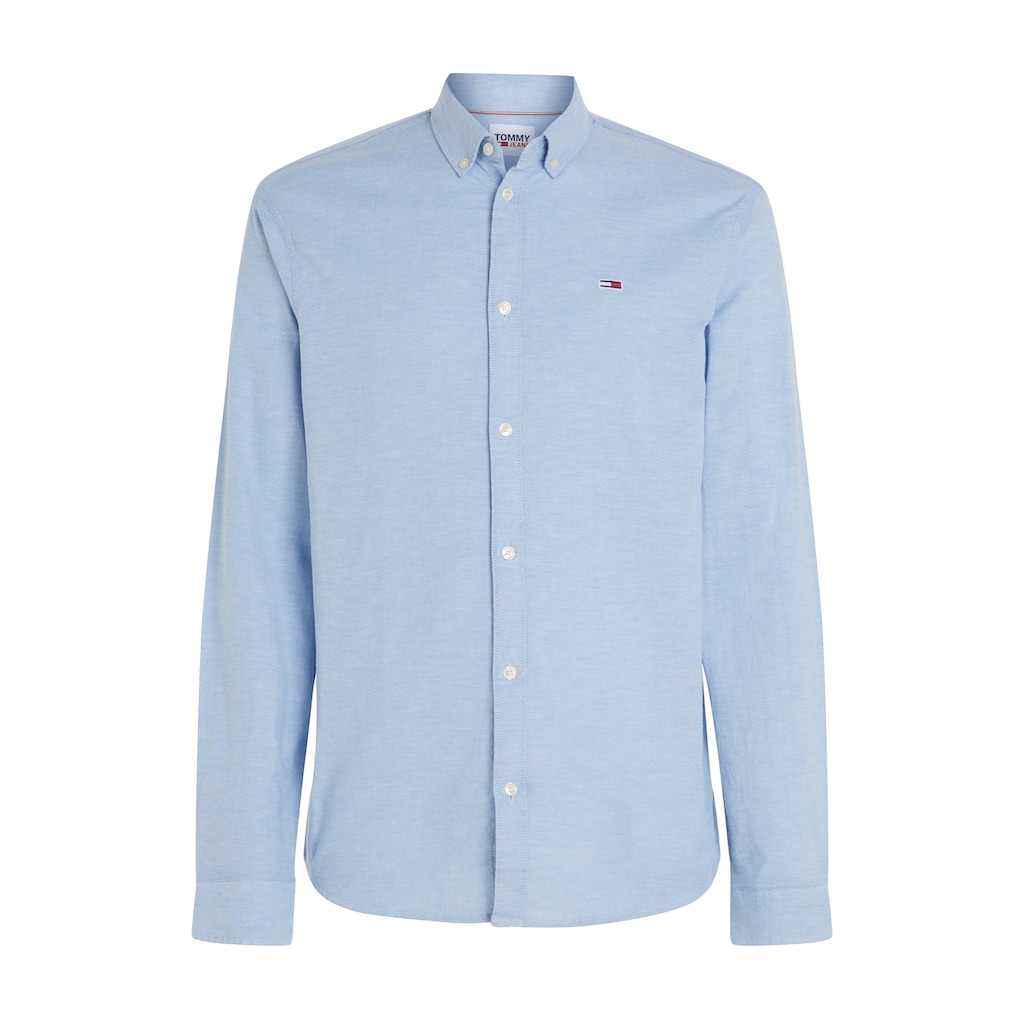 Tommy Jeans Langarmhemd »TJM SLIM STRETCH OXFORD SHIRT«