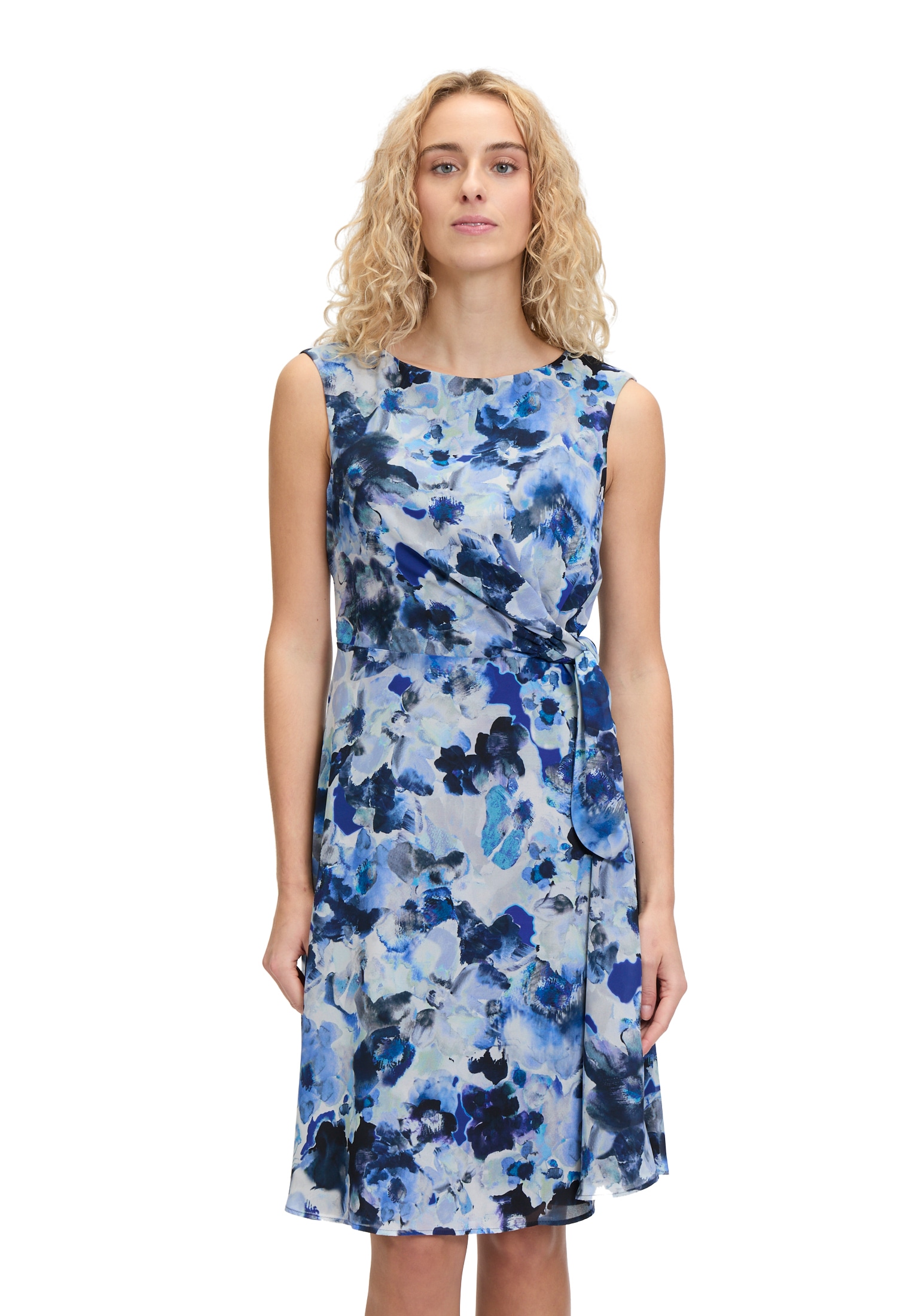 Vera Mont Cocktailkleid "Vera Mont Damen Cocktailkleid mit Bindegürtel", Dr günstig online kaufen