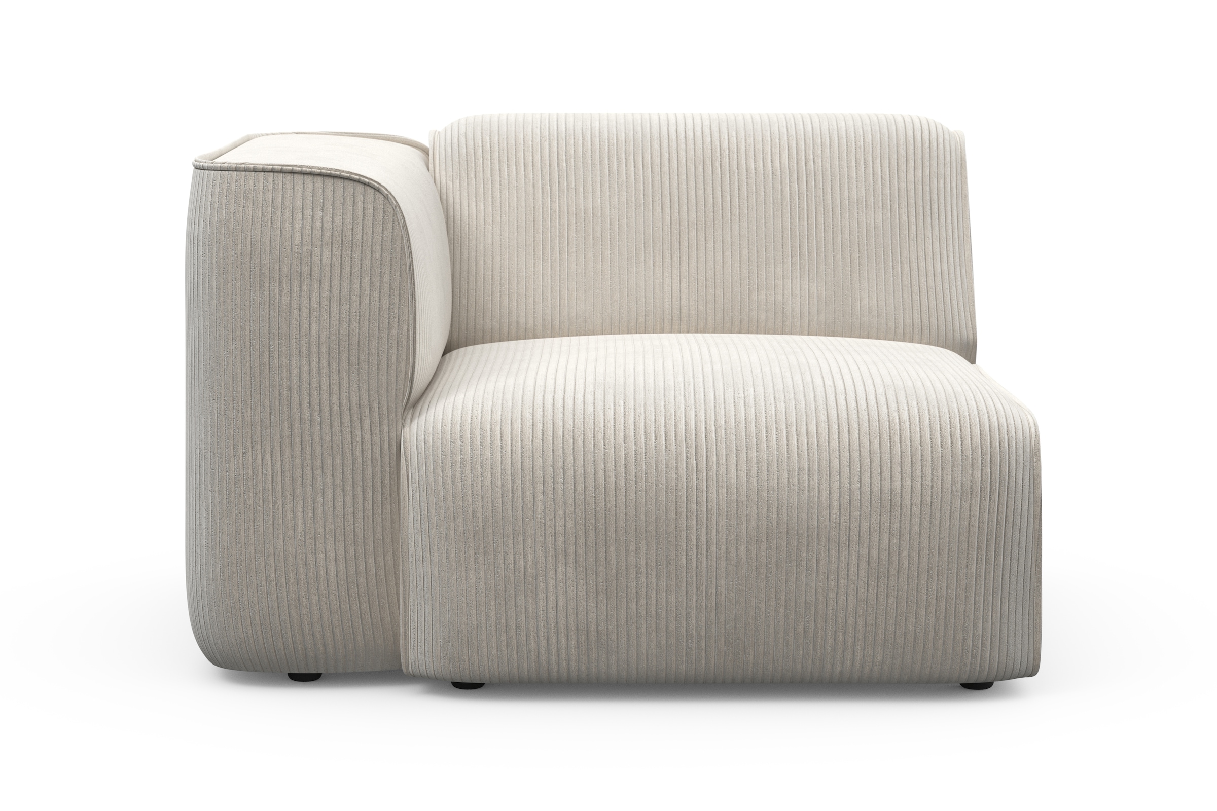 OTTO home Sessel "Sofa-Eckelement, Maße B/T/H: 109/97/46 cm" als Modul oder separat verwendbar, für individuelle Zusammenstellung