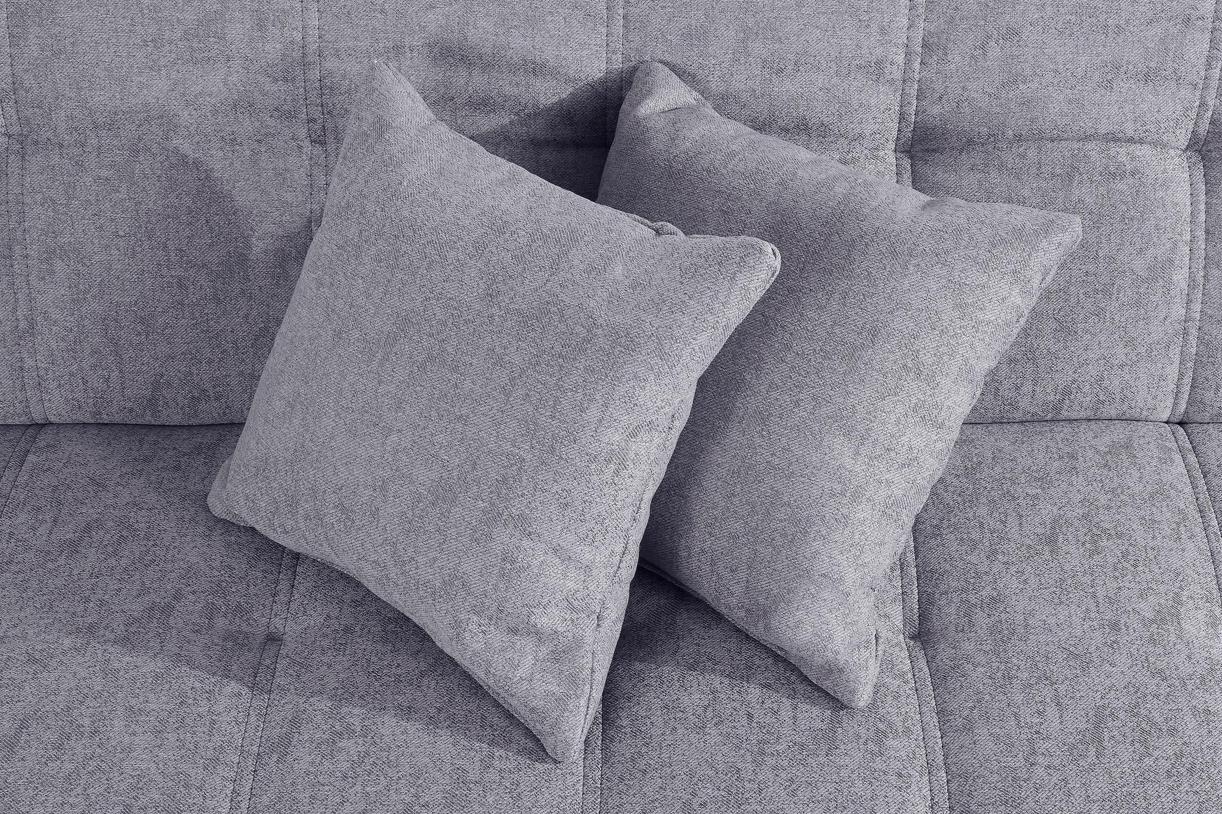 DOMO collection Ecksofa »Aversa, moderne Steppung im Sitz und Rücken, geschwungene Armlehnen,«, L-Form, wahlweise mit Bettfunktion