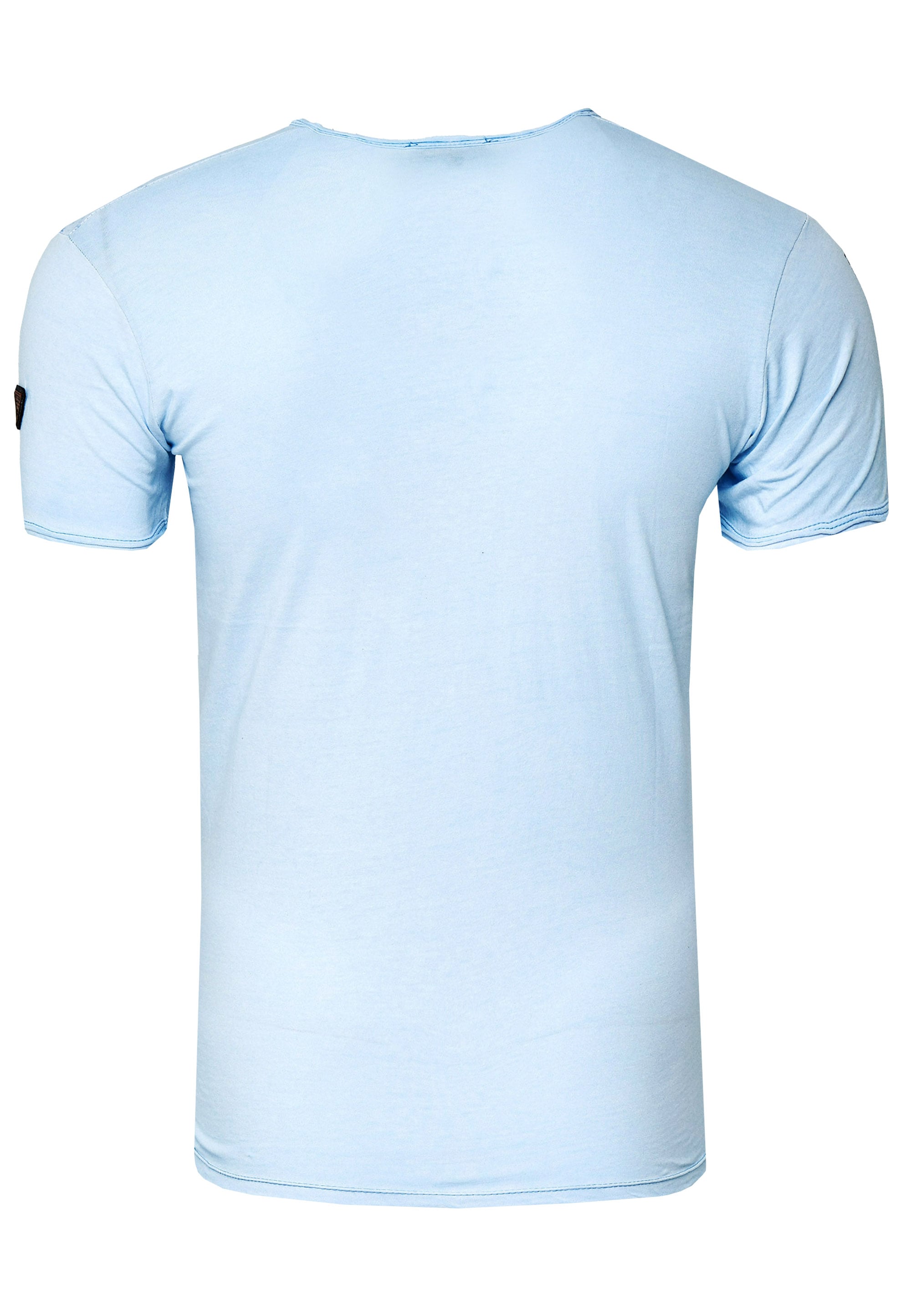 Rusty Neal T-Shirt mit seitlichem Print