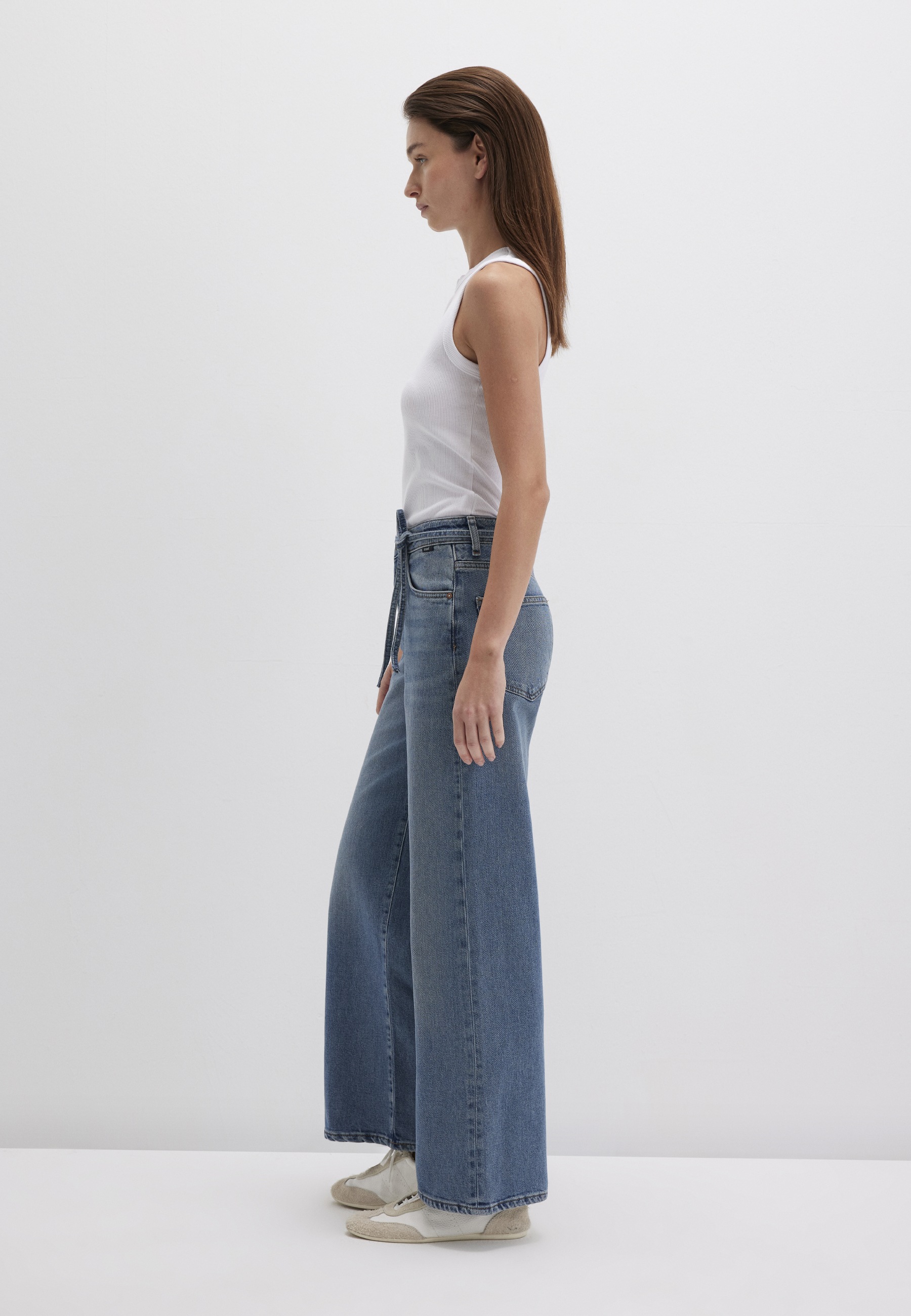 Mavi Weite Jeans "MALIBU W/Belt", Loose Wide Leg Jeans günstig online kaufen