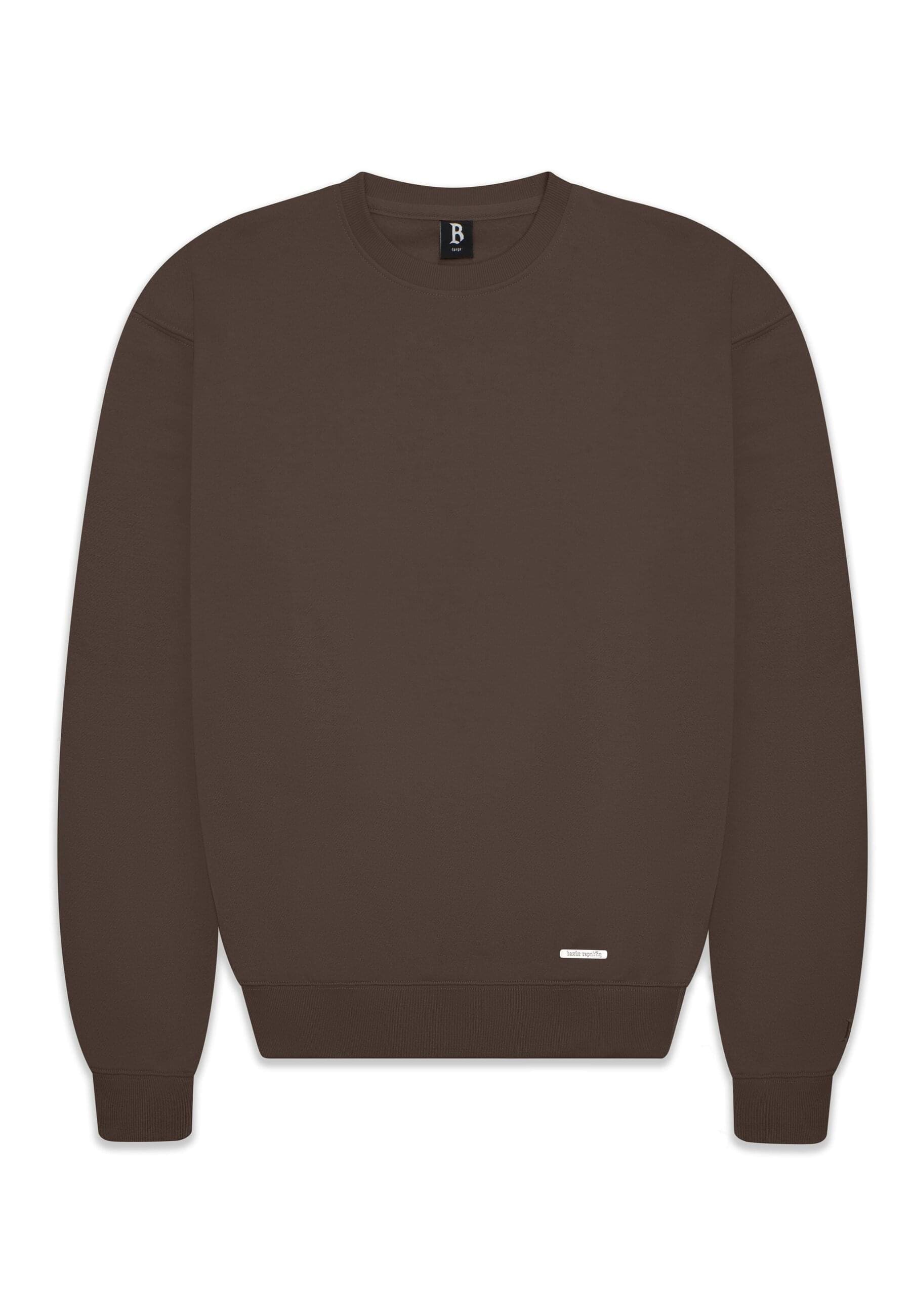 Rundhalspullover »Dropsize Herren Super Heavy Blank Sweater«