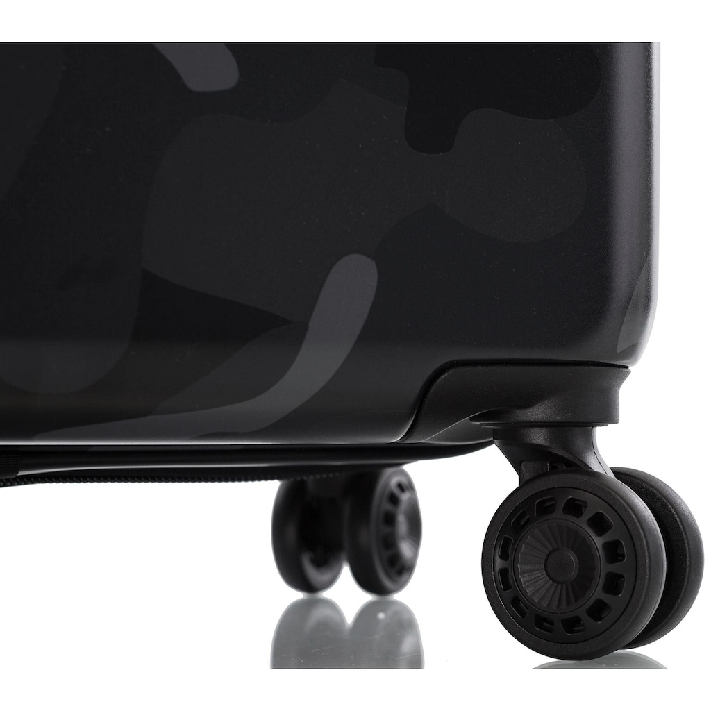 Heys Hartschalen-Trolley »Black Camo, 76 cm«, 4 Rollen