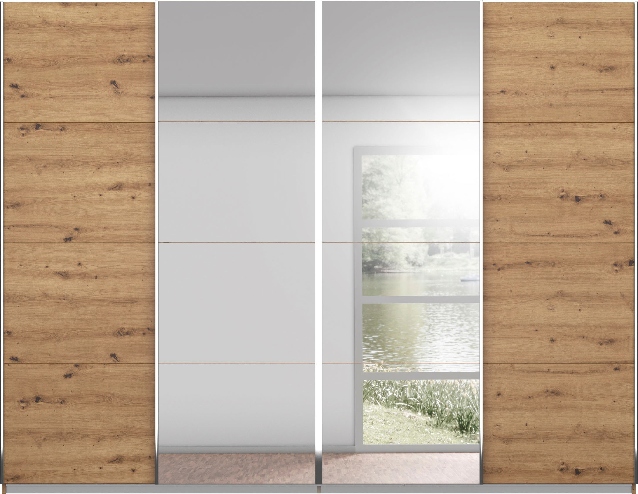 rauch Schwebetürenschrank "Kleiderschrank Schrank Garderobe Wäscheschrank A günstig online kaufen