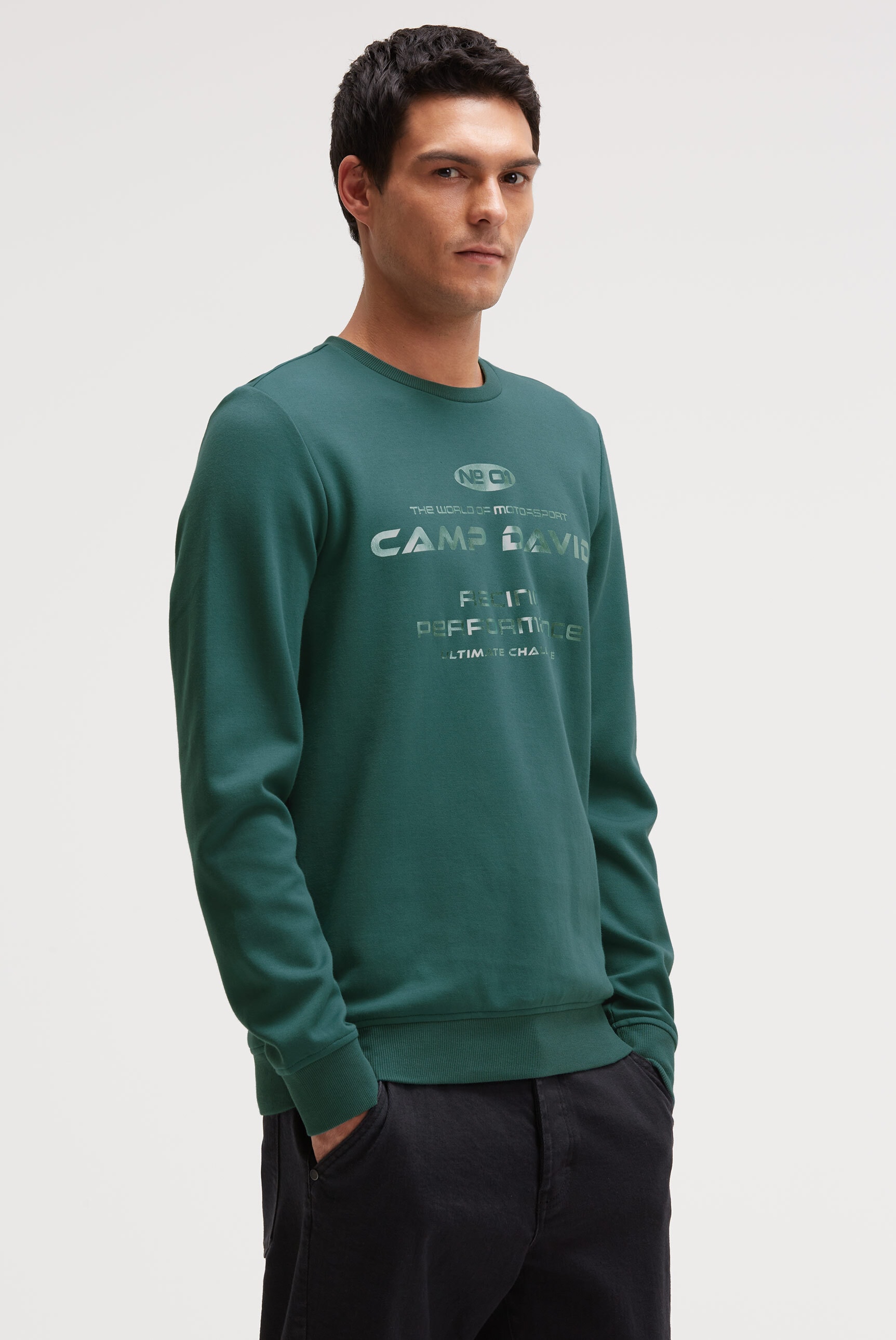 CAMP DAVID Sweater, mit Baumwolle günstig online kaufen