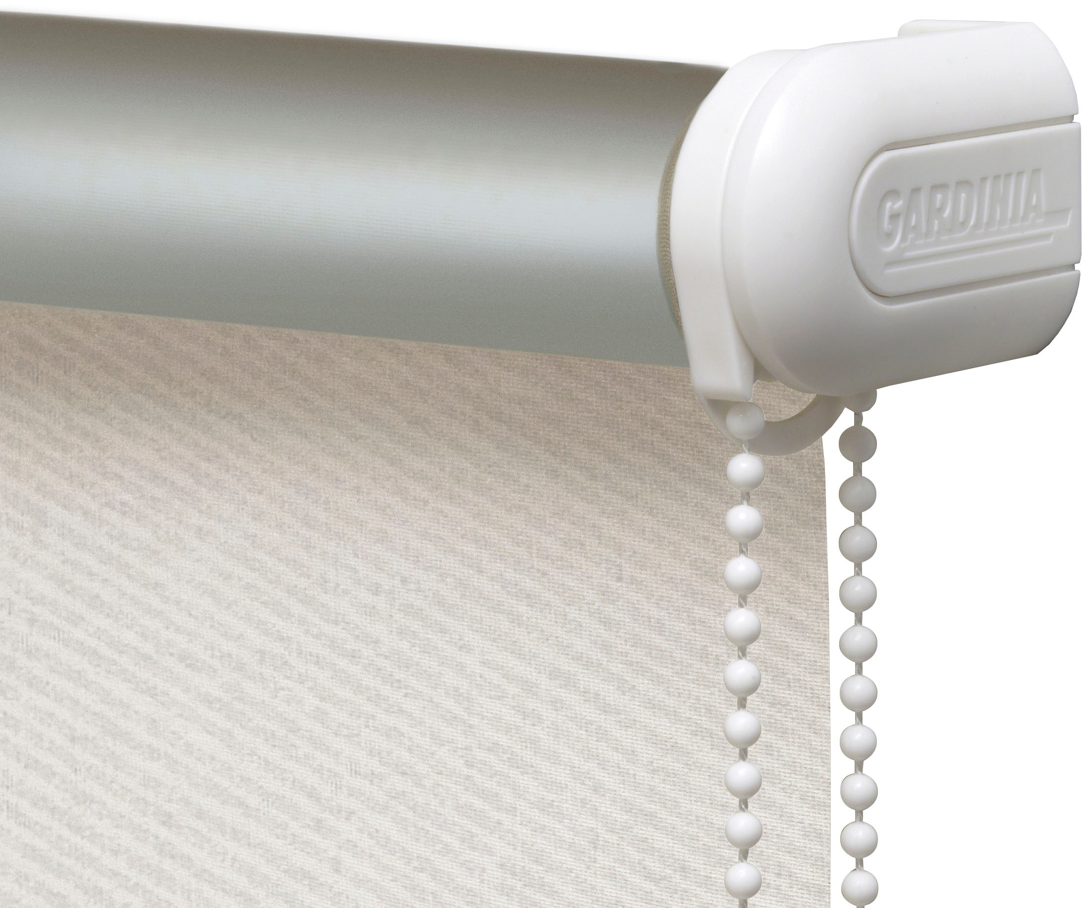 GARDINIA Seitenzugrollo »Uni-Rollo - Thermo Energiesparend«, verdunkelnd, energiesparend-Sichtschutz, mit Bohren, freihängend, Abschlussprofil in weiß