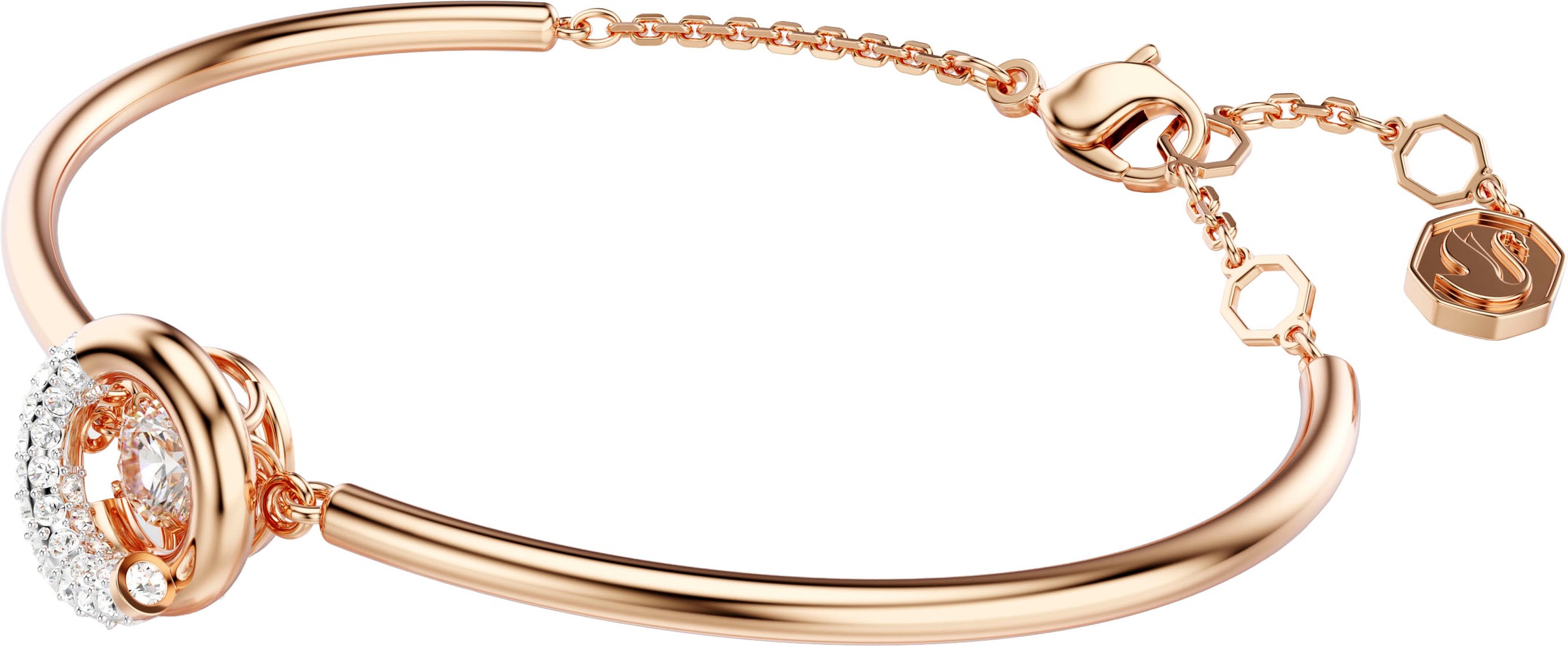 Swarovski Armreif »Schmuck Geschenk Armschmuck Dextera, 5692259«, mit Swarovski® Zirkonia (synth.)