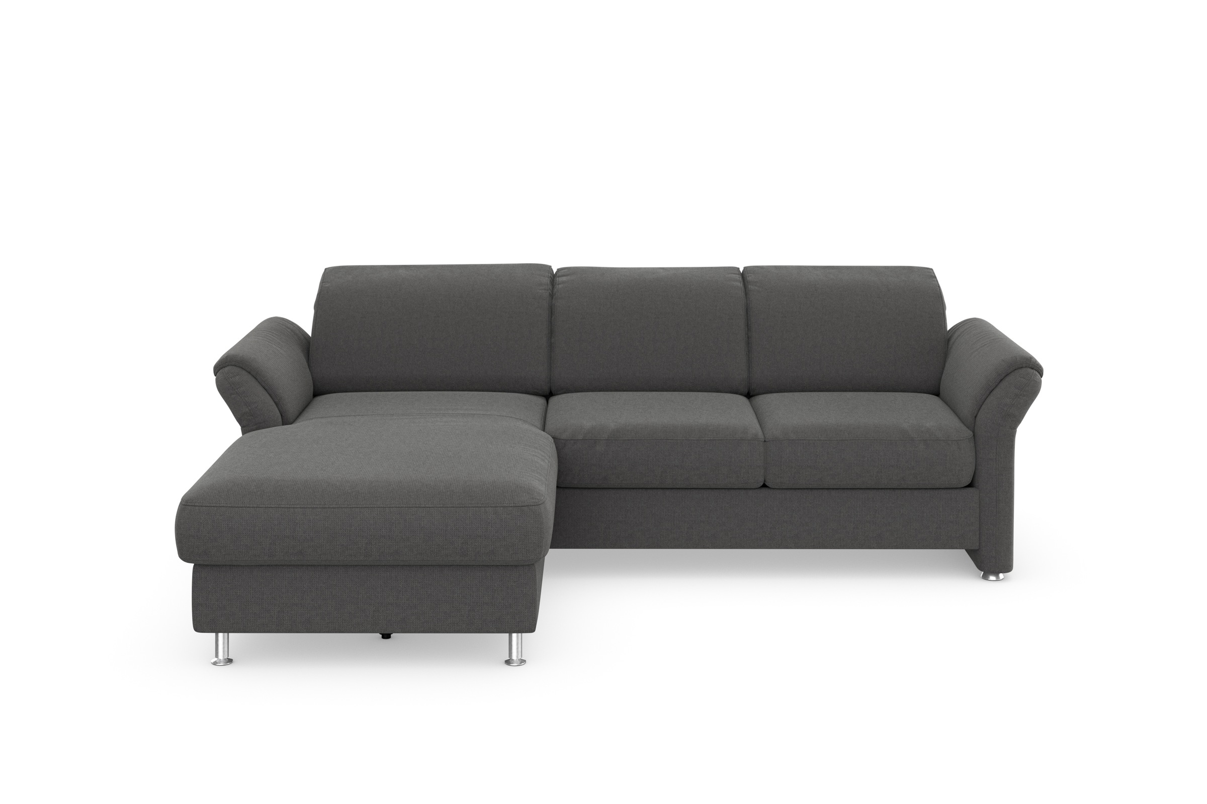 sit&more Ecksofa »Apulia L-Form«, wahlweise Bettfunktion, Bettkasten und Kopf- und Armteilverstellung