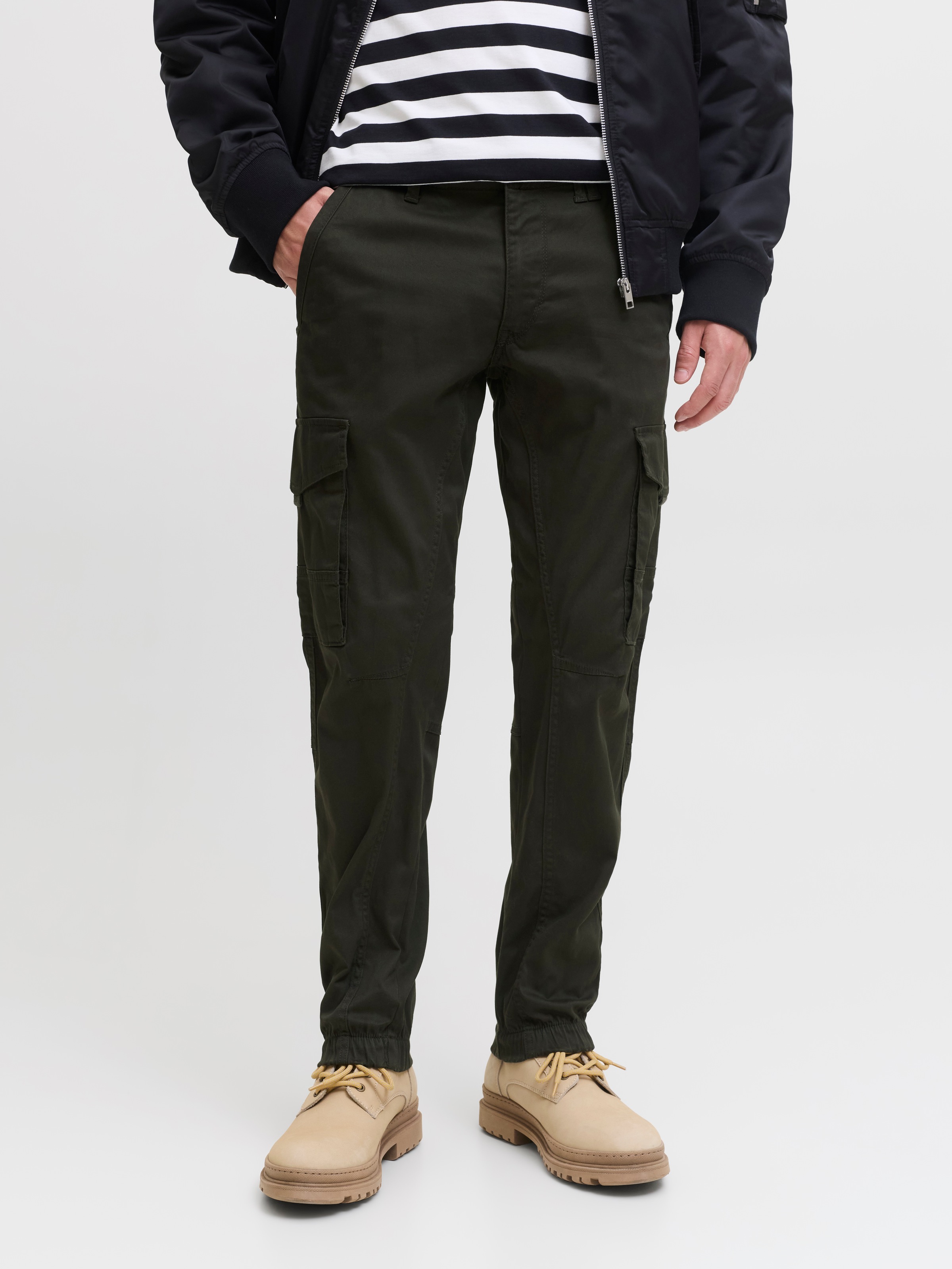 Jack & Jones Cargohose "JPSTPAUL JJFLAKE CARGO NOOS", mit Beintaschen günstig online kaufen