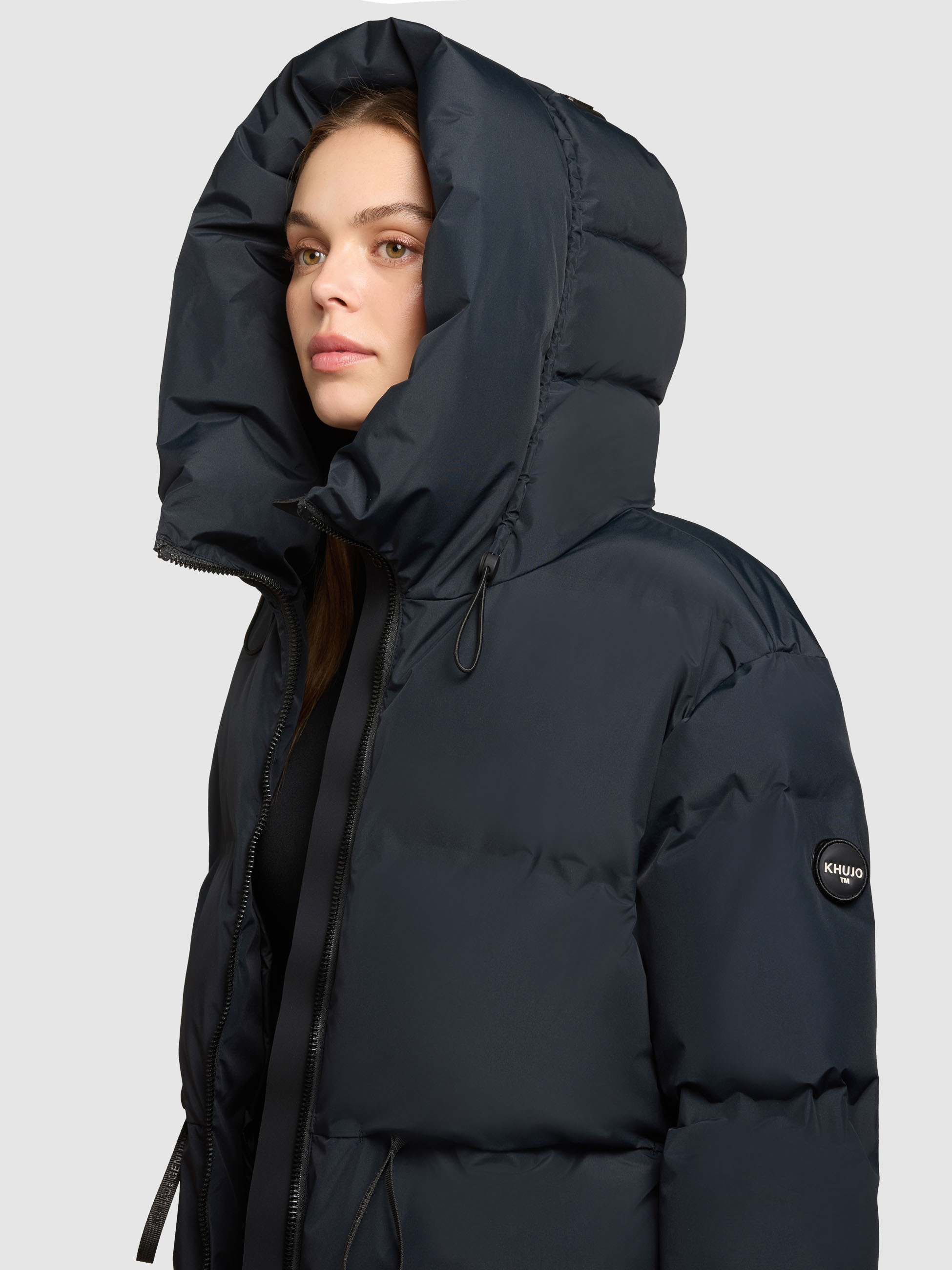 khujo Steppjacke »ELLIS2«, mit Kapuze