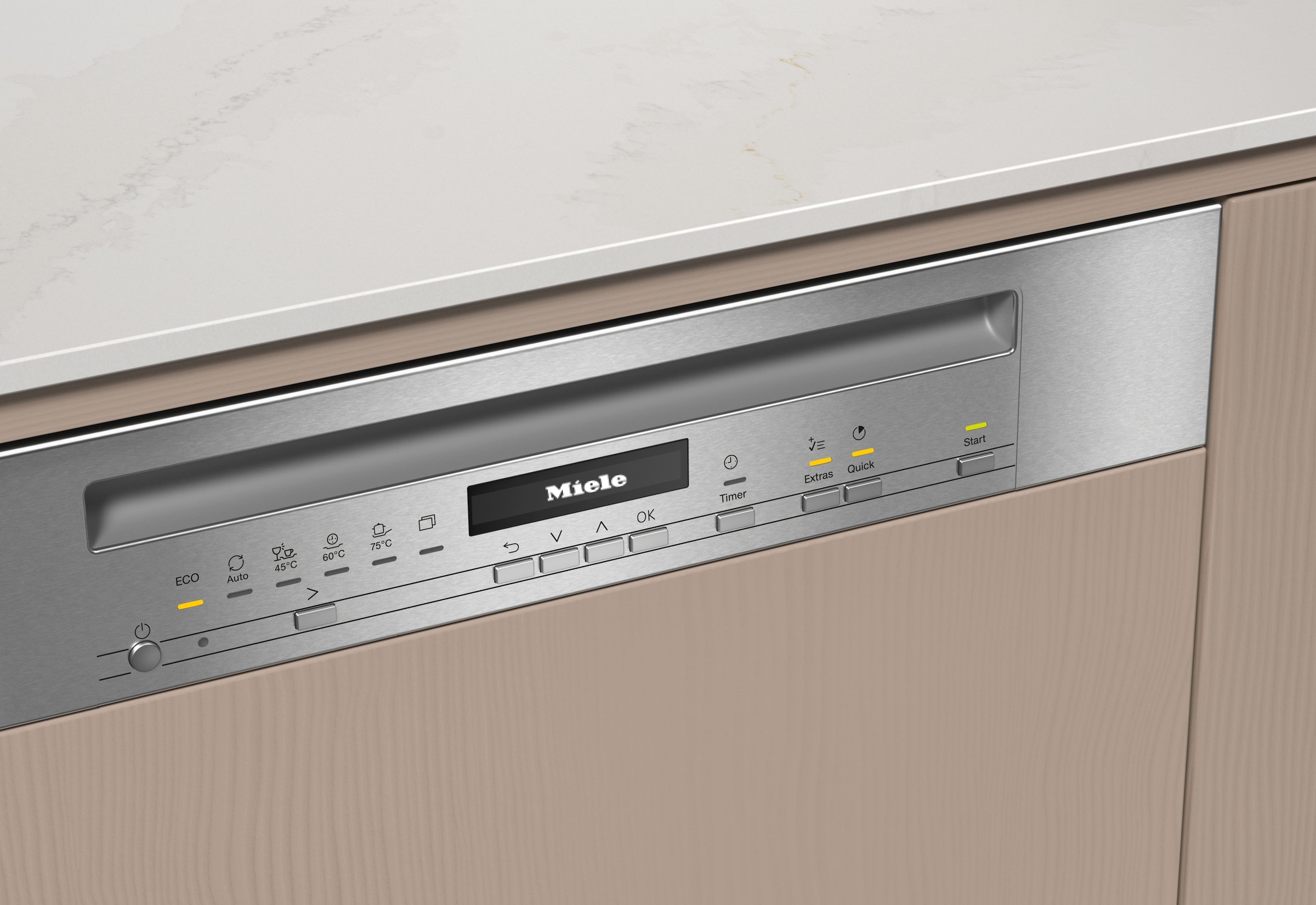 Miele teilintegrierbarer Geschirrspüler XXL »G 7215 SCi XXL«, 14 Maßgedecke