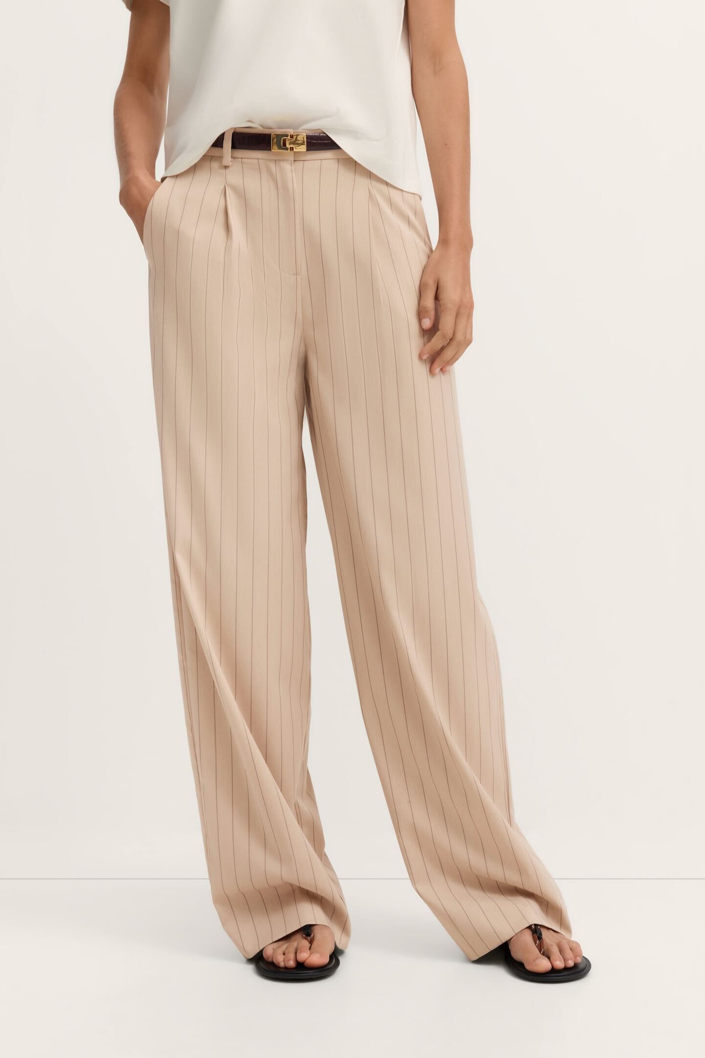 bugatti Stoffhose "Stretch" gestreift mit geradem Beinverlauf günstig online kaufen