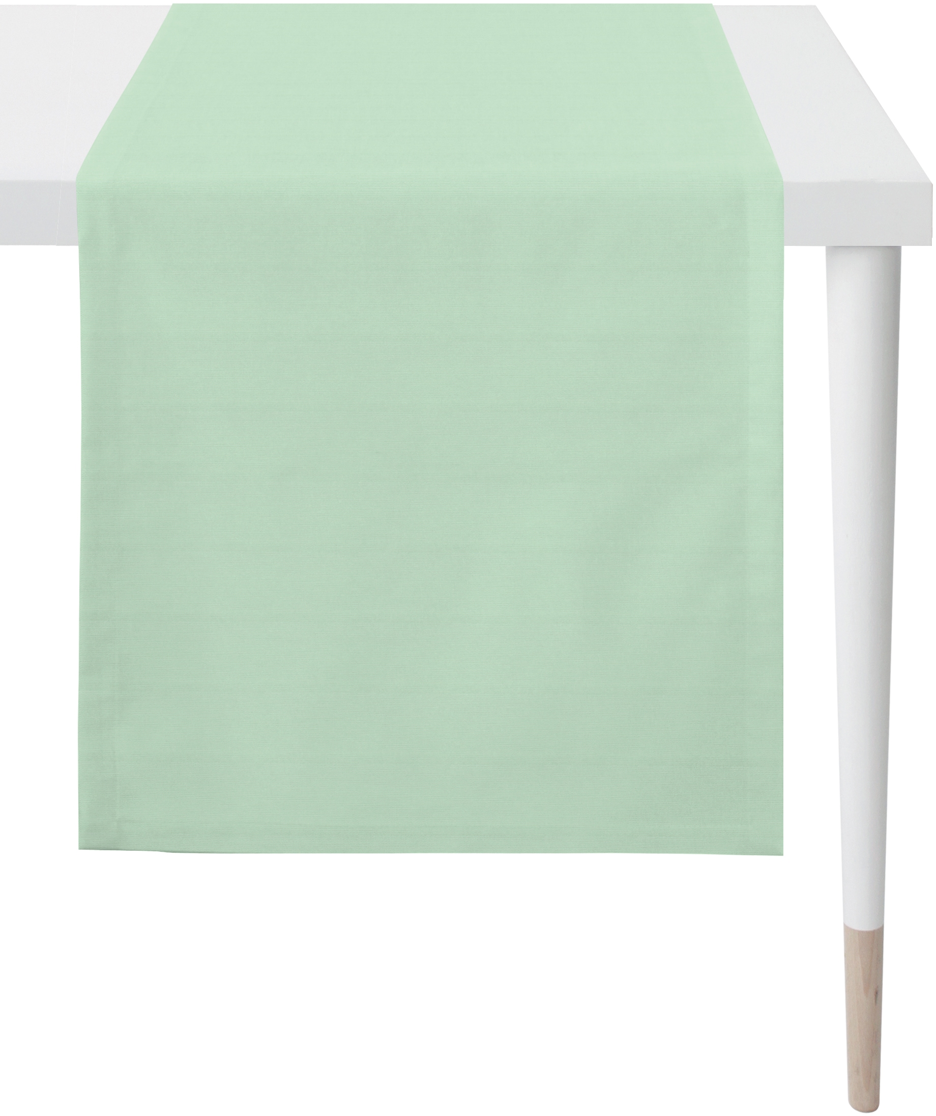 APELT Tischläufer "4362 Rips-Uni" UNI-BASIC günstig online kaufen