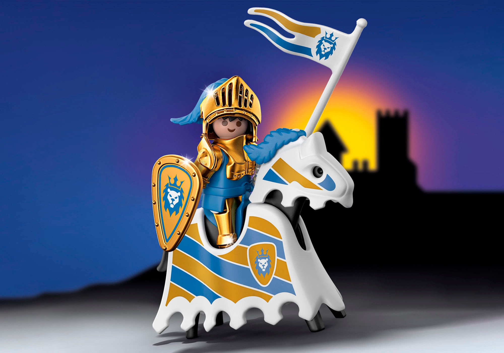 Playmobil® Konstruktions-Spielset »Jubiläums-Ritter (71604), Playmobil«, (15 St.), Made in Europe