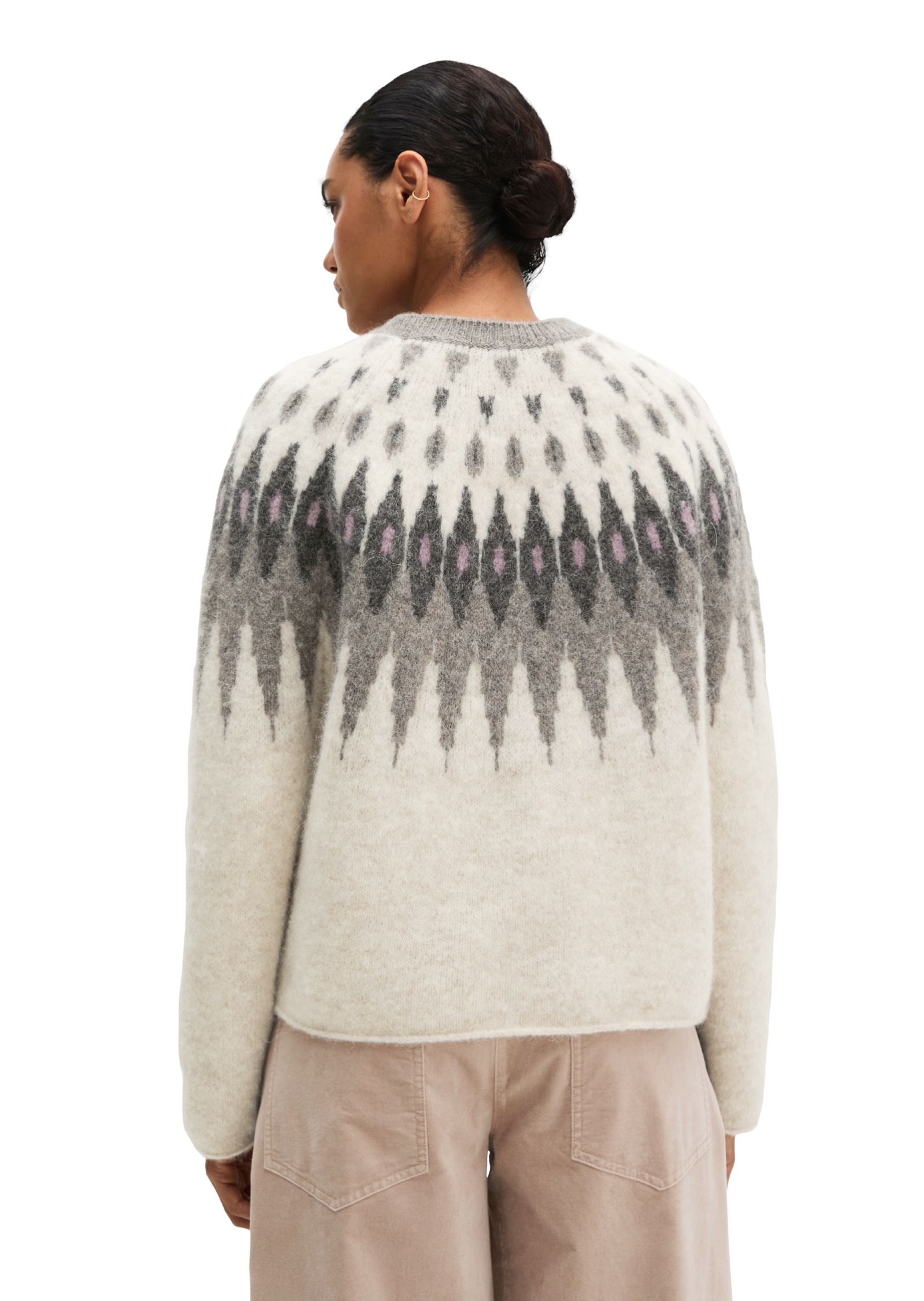 Marc O'Polo Strickpullover »aus kuscheligem Wolle-Alpakawolle-Mix«