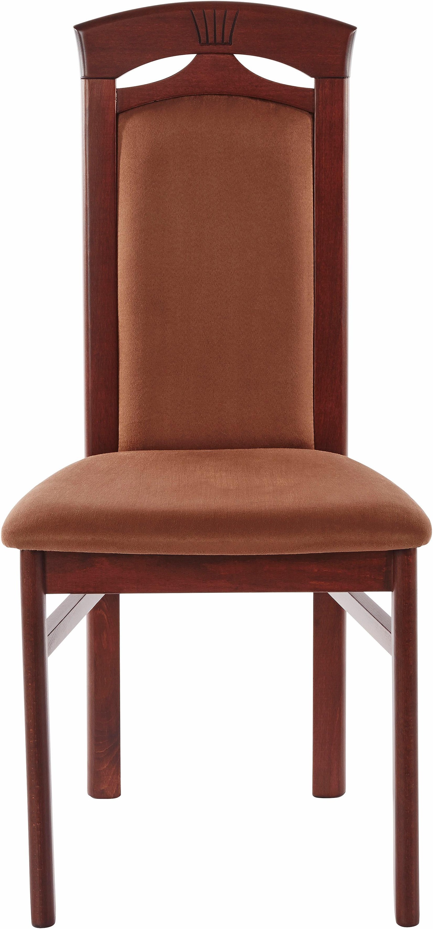 Thumbnail - Home affaire Esszimmerstuhl "Anthony" (Set) 2 Stk.Holzstuhl mit dekorativen Fräsungen