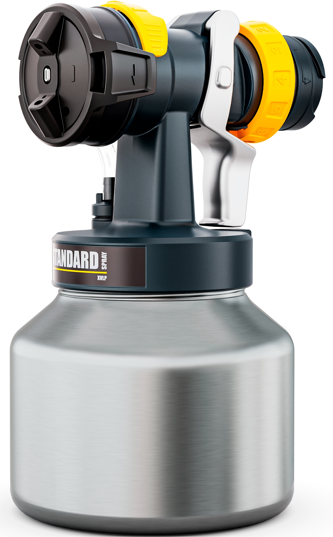 WAGNER Farbsprühaufsatz "XVLP StandardSpray", B:17cm H:27cm T:16cm, schwarz, Sprühpistolen