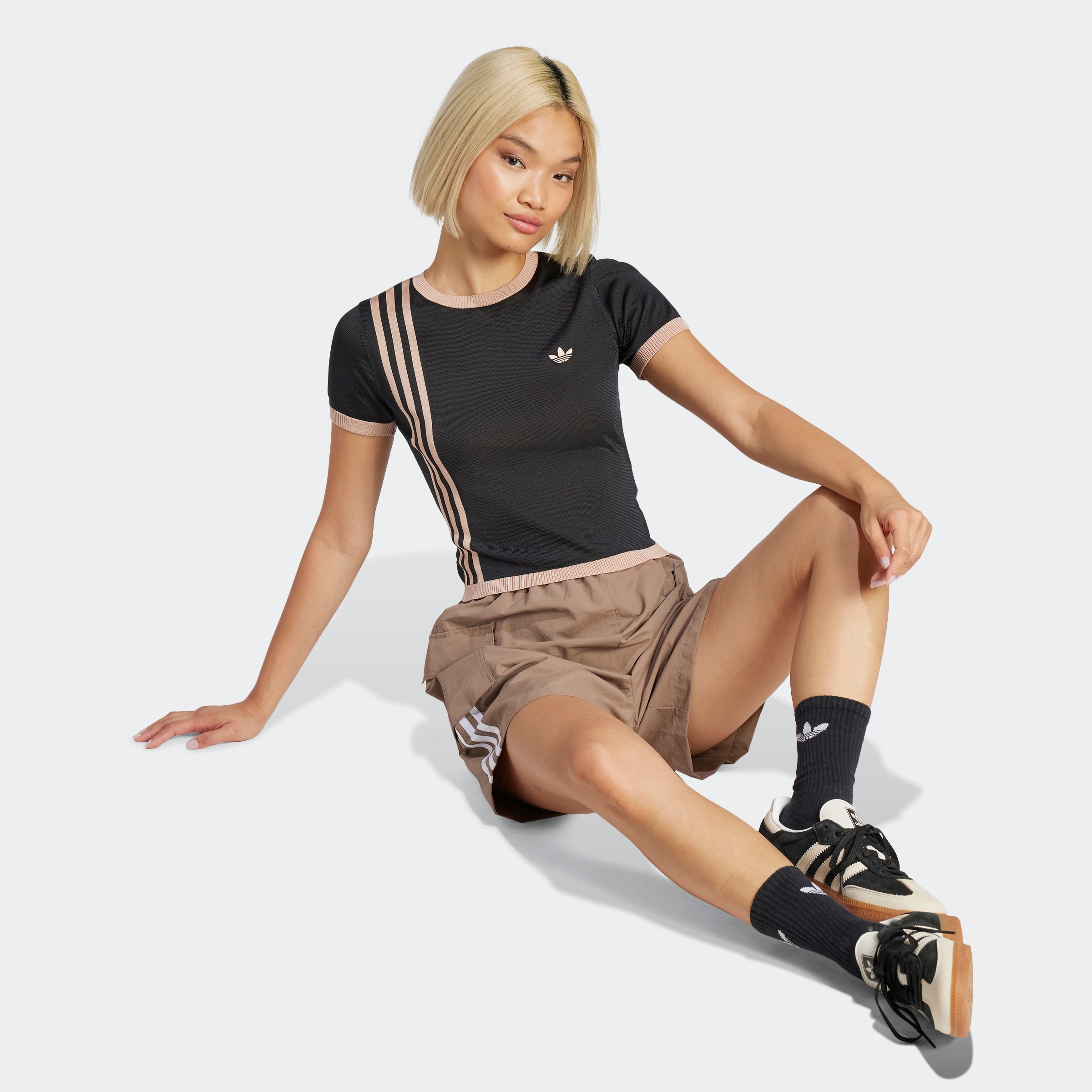 adidas Originals T-Shirt »KNITTED 3S TEE«