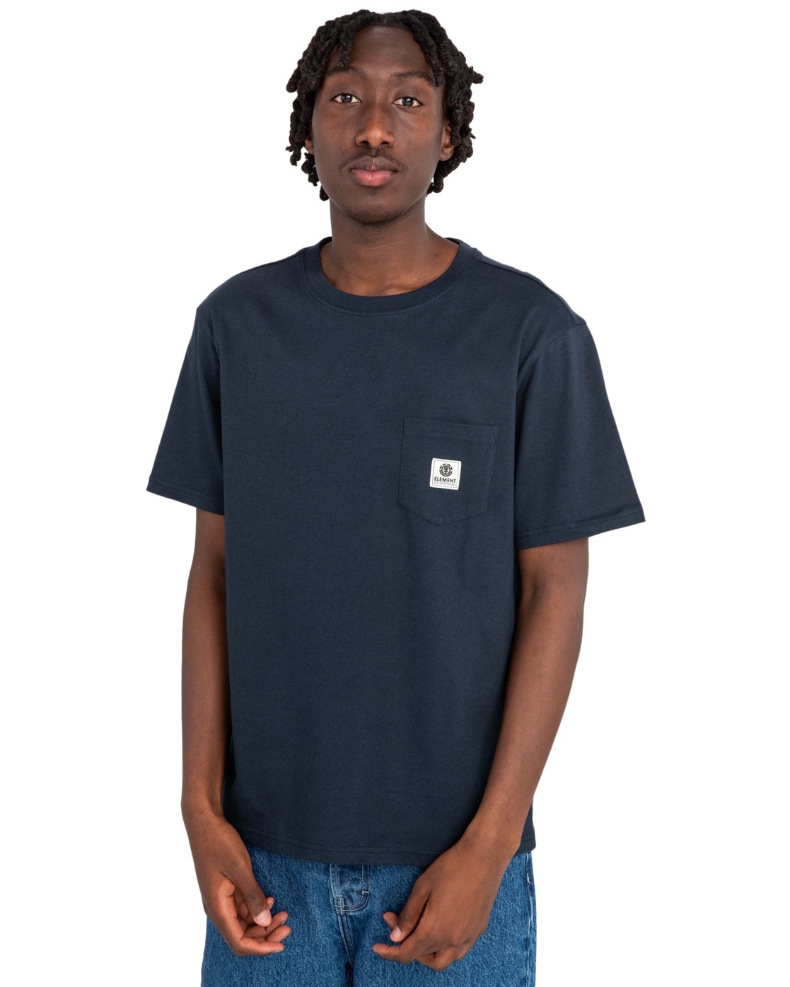 Element Rundhalsshirt "Basic Pocket"