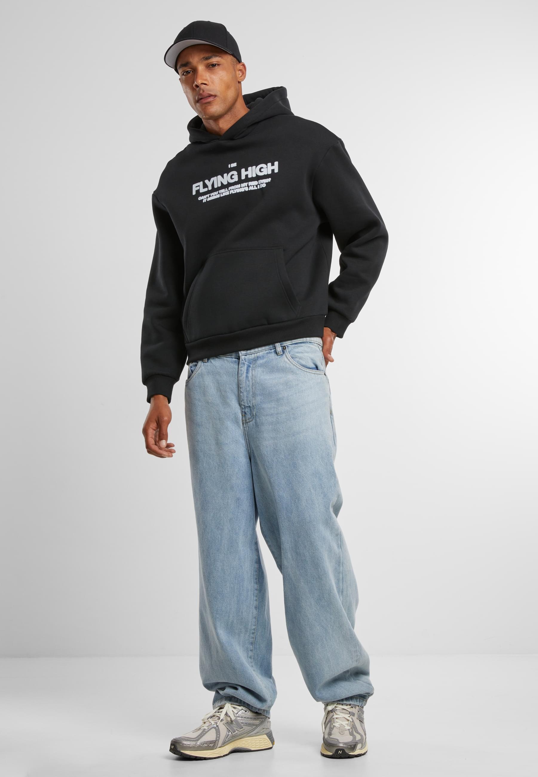 Upscale by Mister Tee Kapuzensweatshirt »Upscale by Mister Tee High Flight Fluffy Hoody«, (1 tlg.)