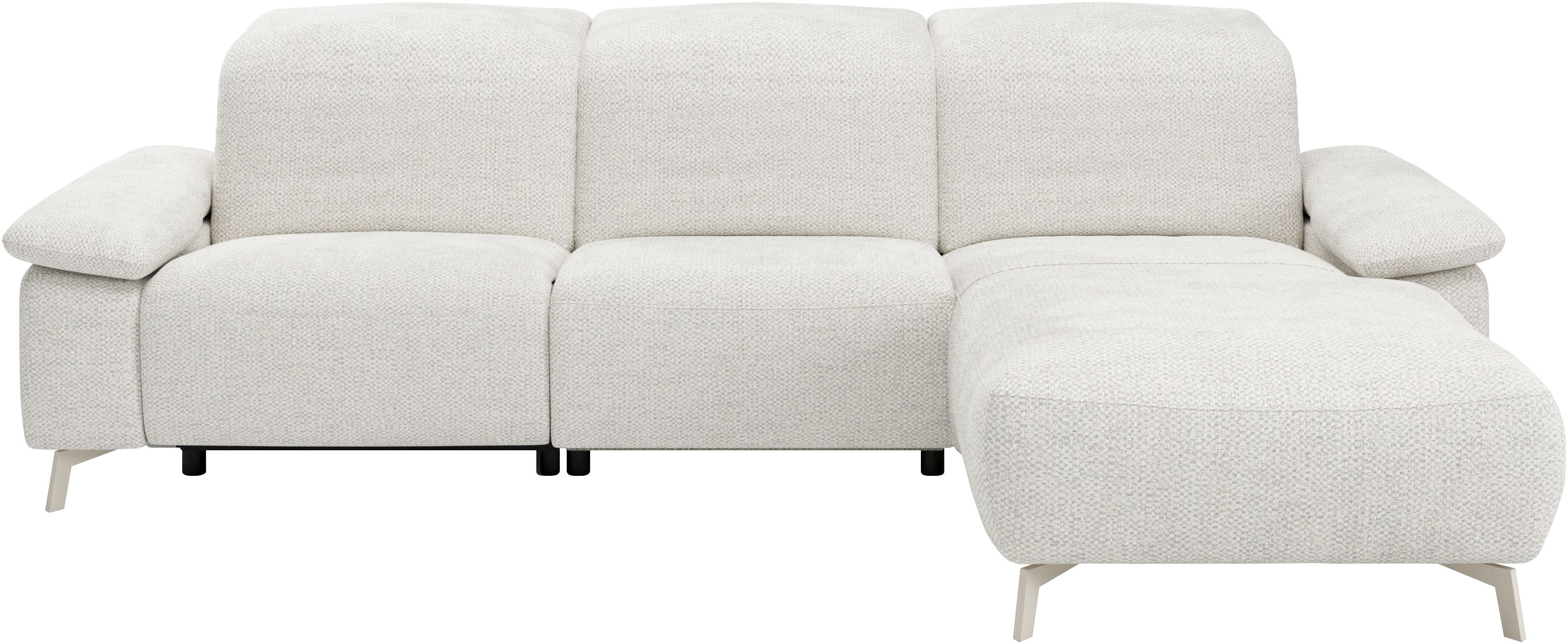 Musterring Ecksofa "MR 370, intelligenter Komfort im modernen Design" Optionale Relaxfunktion, flexible Kopfteile & klappbare Armlehnen