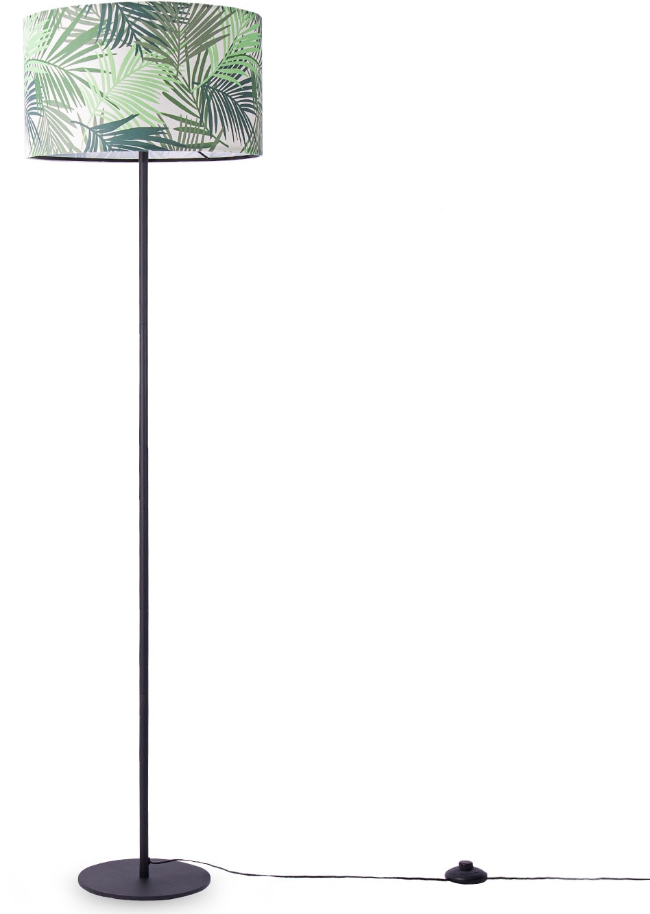 Paco Home Stehlampe »Ostende 534«, 1 flammig-flammig, Stehleuchte Kinderzimmer Lampe Leselampe Deko Wohnzimmer Palme