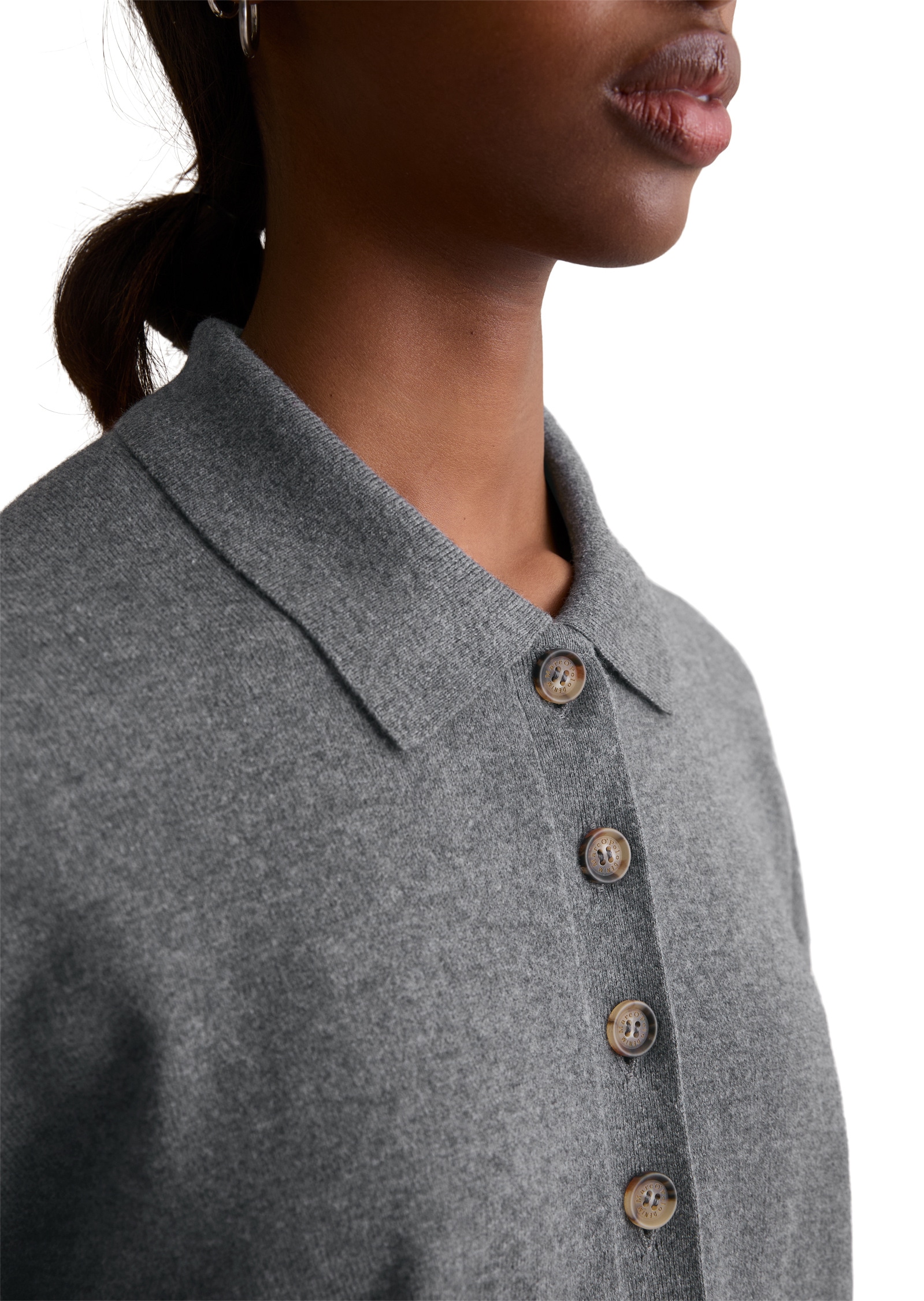 Marc O'Polo DENIM Strickpullover »aus Soft Cotton Stretch«
