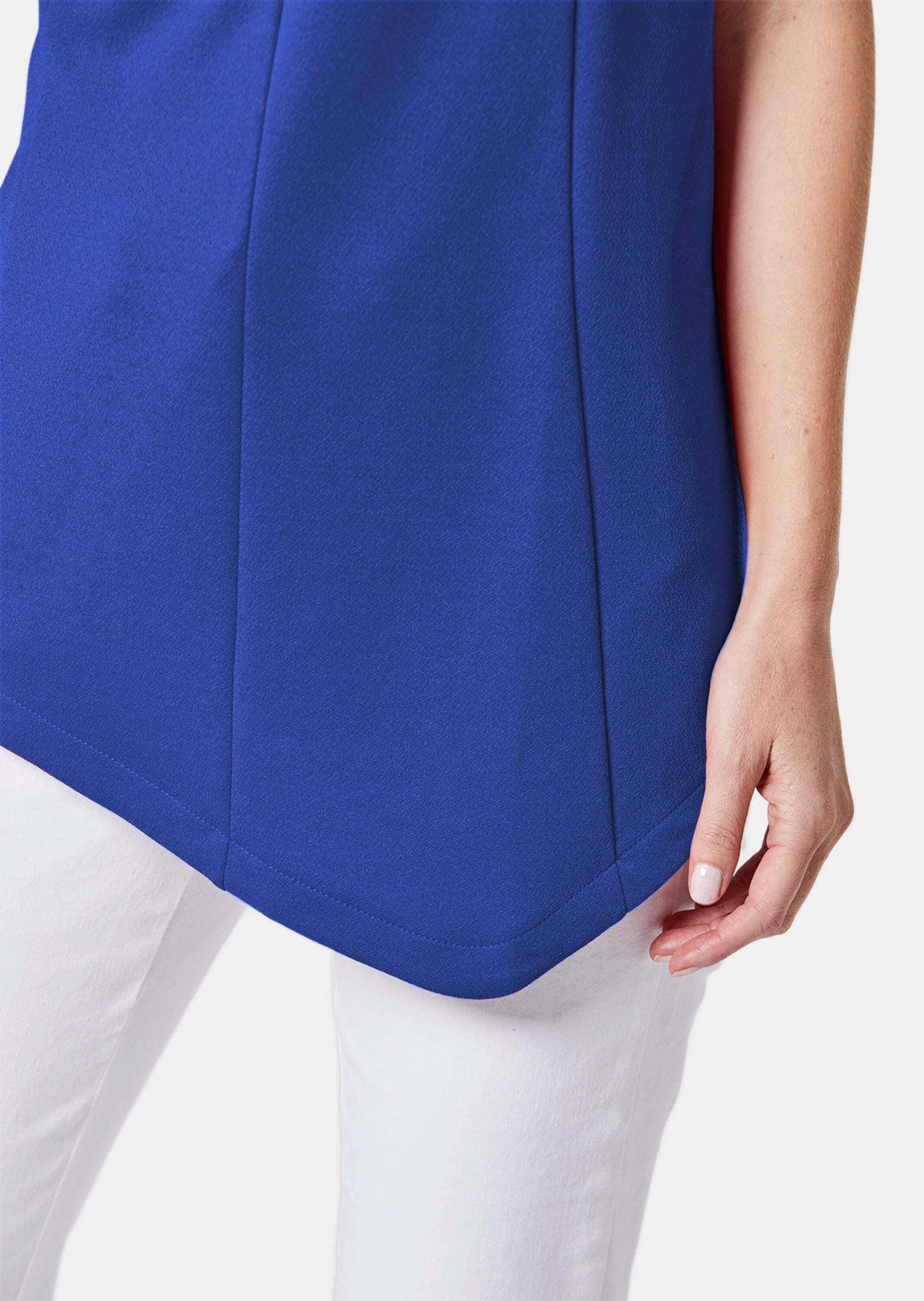 GOLDNER Langarm-Poloshirt »Shirt Zipfelshirt«