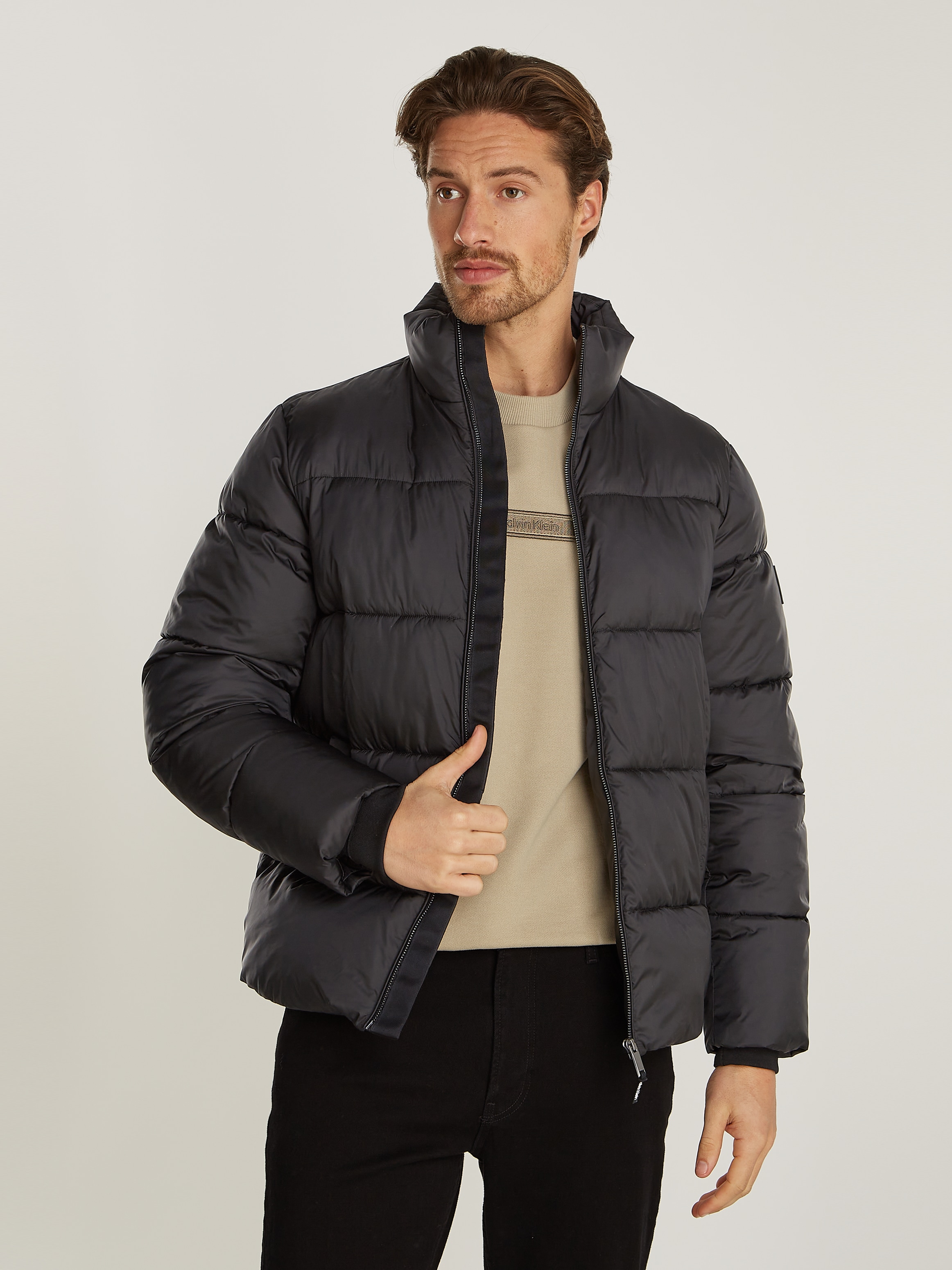 Outdoorjacke »QUILT PUFFER MW«, mit Logopatch