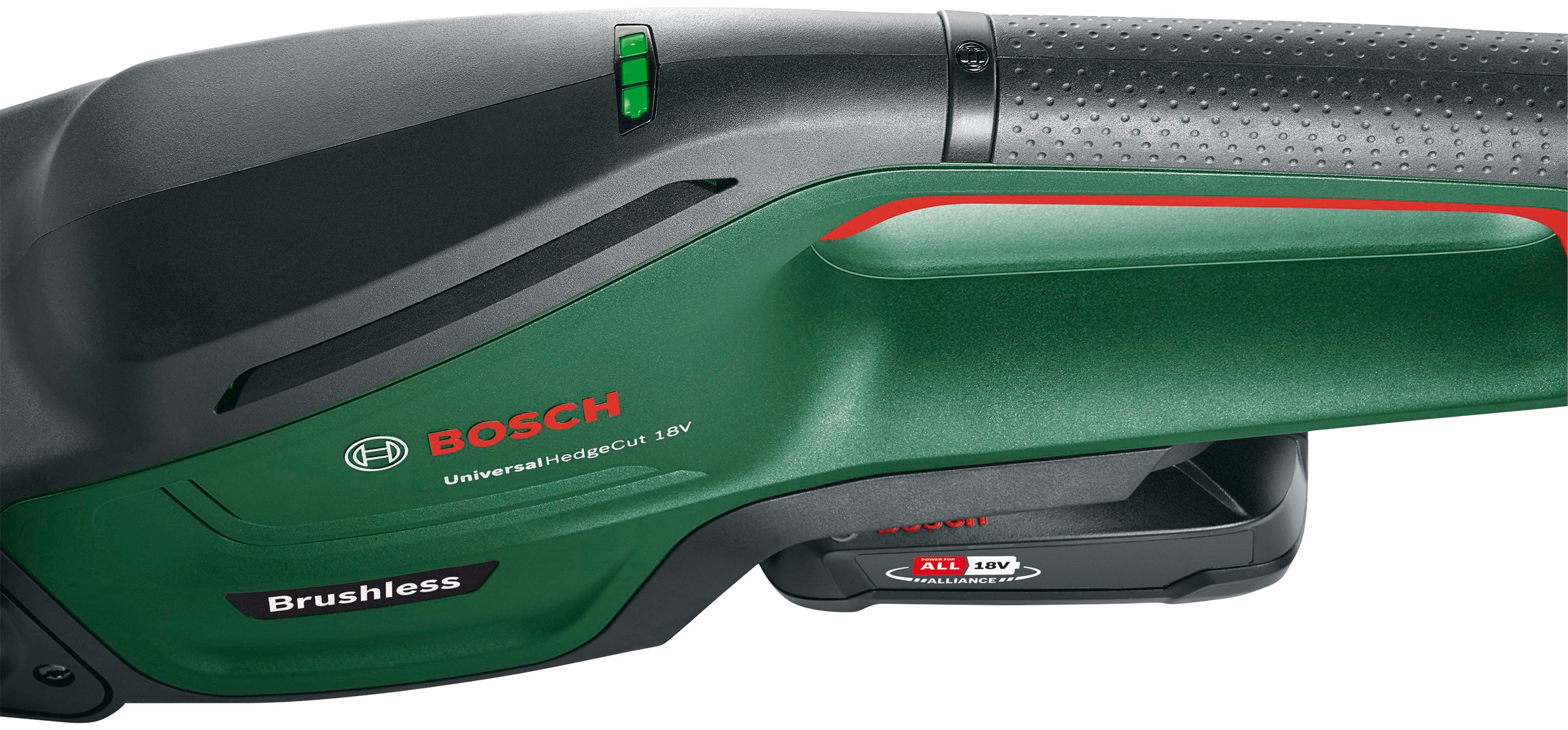 Bosch Home & Garden Akku-Heckenschere »Universal Hedge Cut18-50«, (Set), 50 cm Schnittlänge, mit Akku und Ladegerät