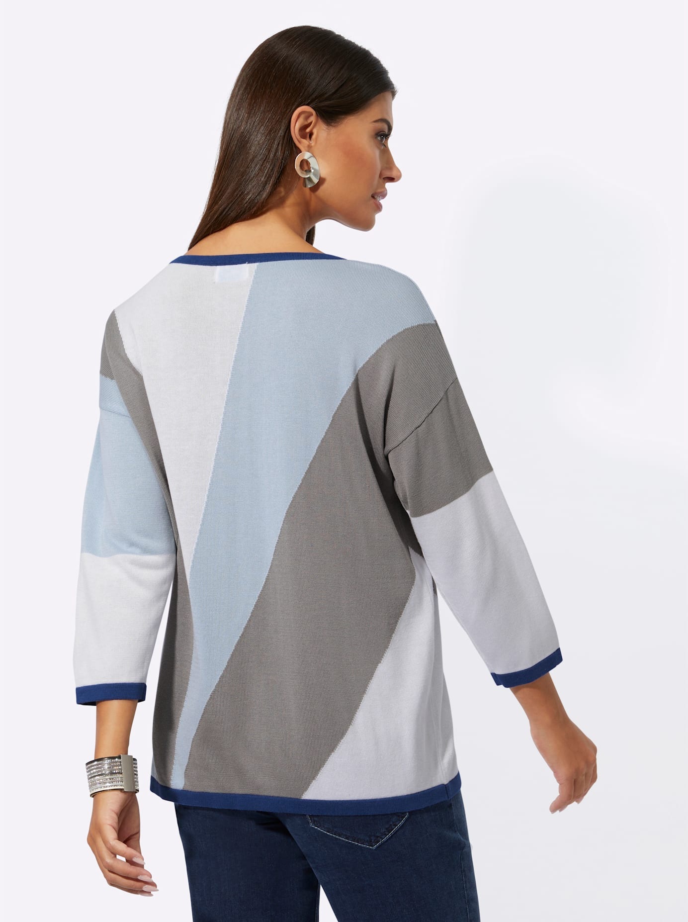 creation L Rundhalspullover »Modal-Baumwoll-Pullover«