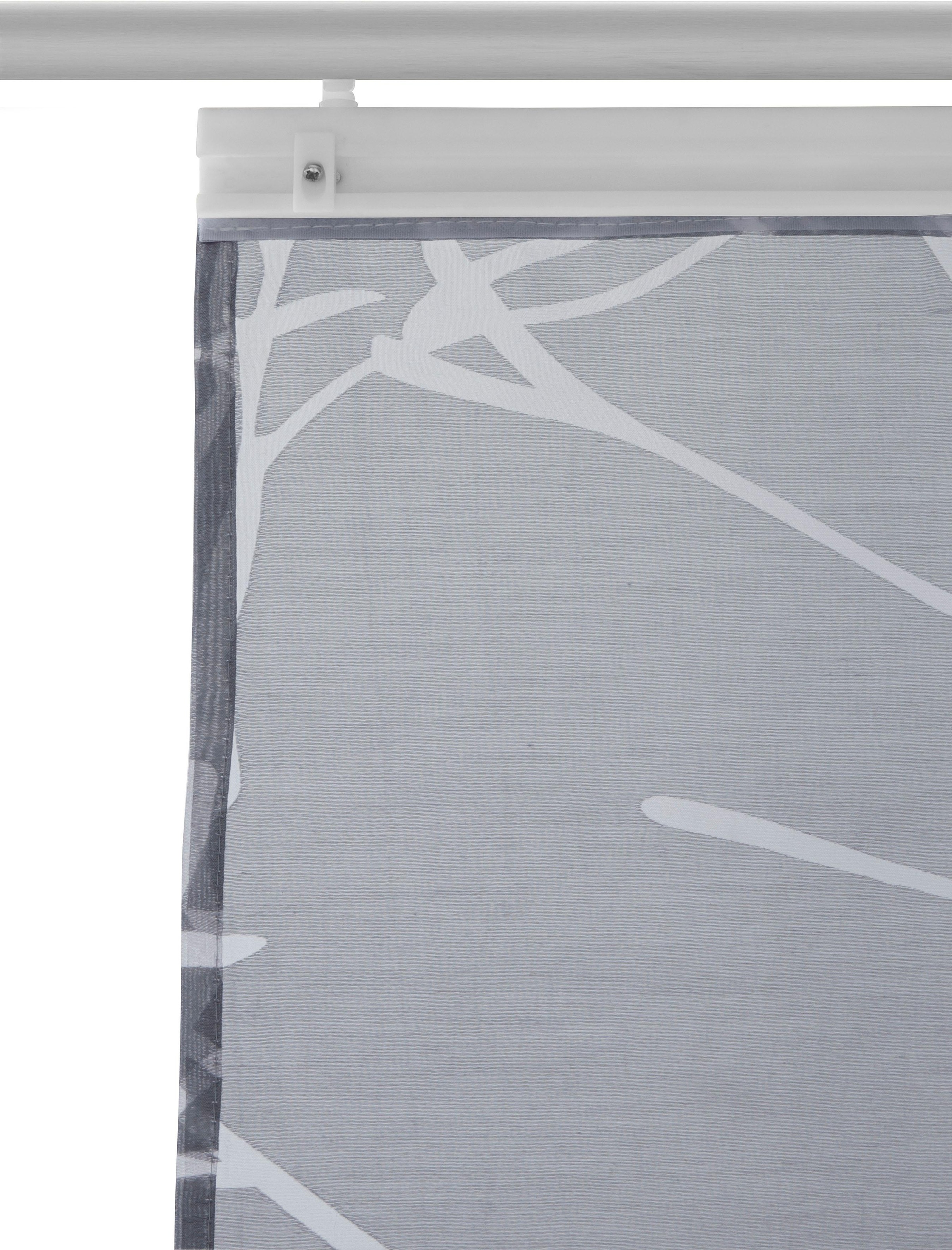 OTTO home Schiebegardine "Anna" Klettband 1 Stk. tlg. Inkl. Befestigungszub günstig online kaufen