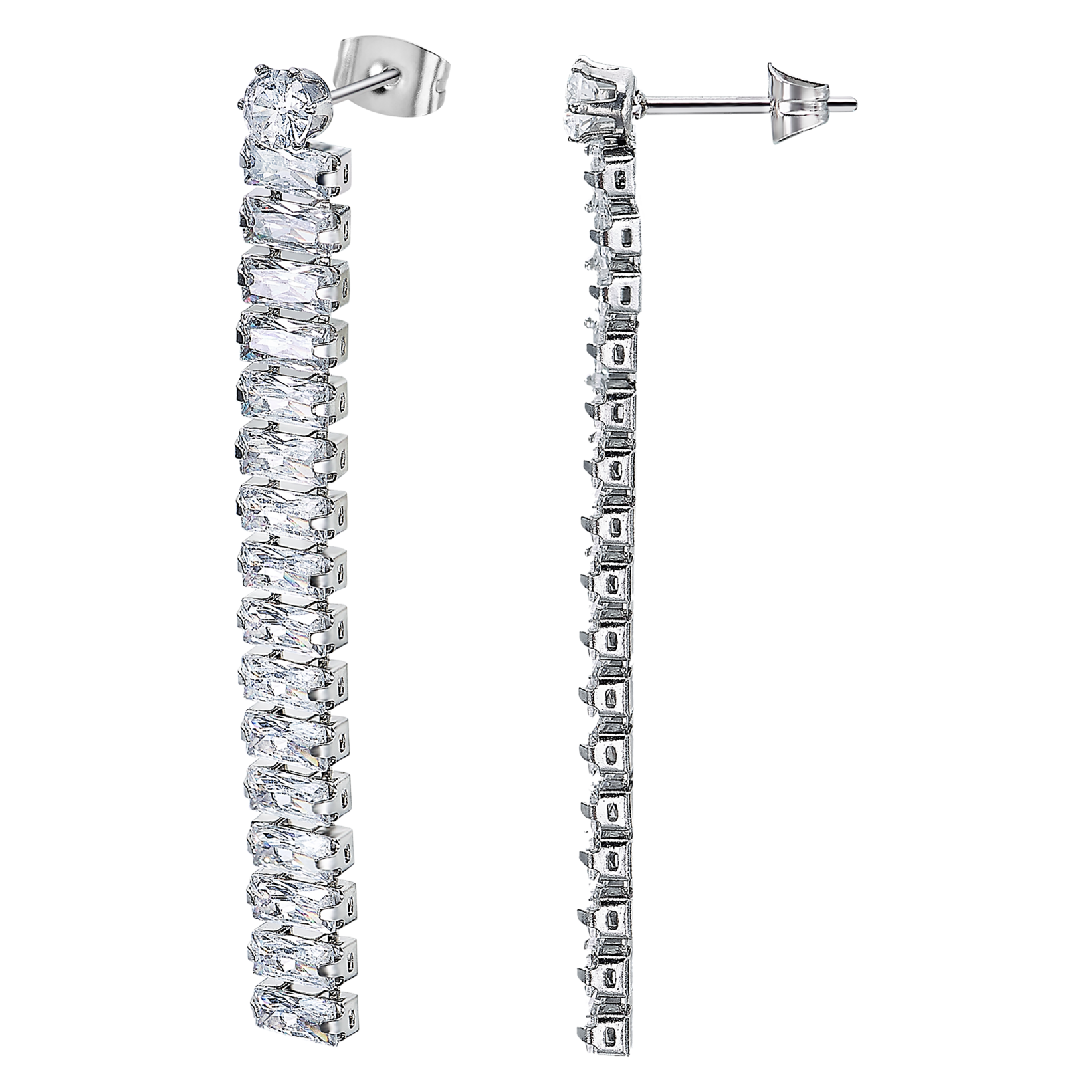 Lotus Paar Ohrstecker »Iconic« mit Glasstein