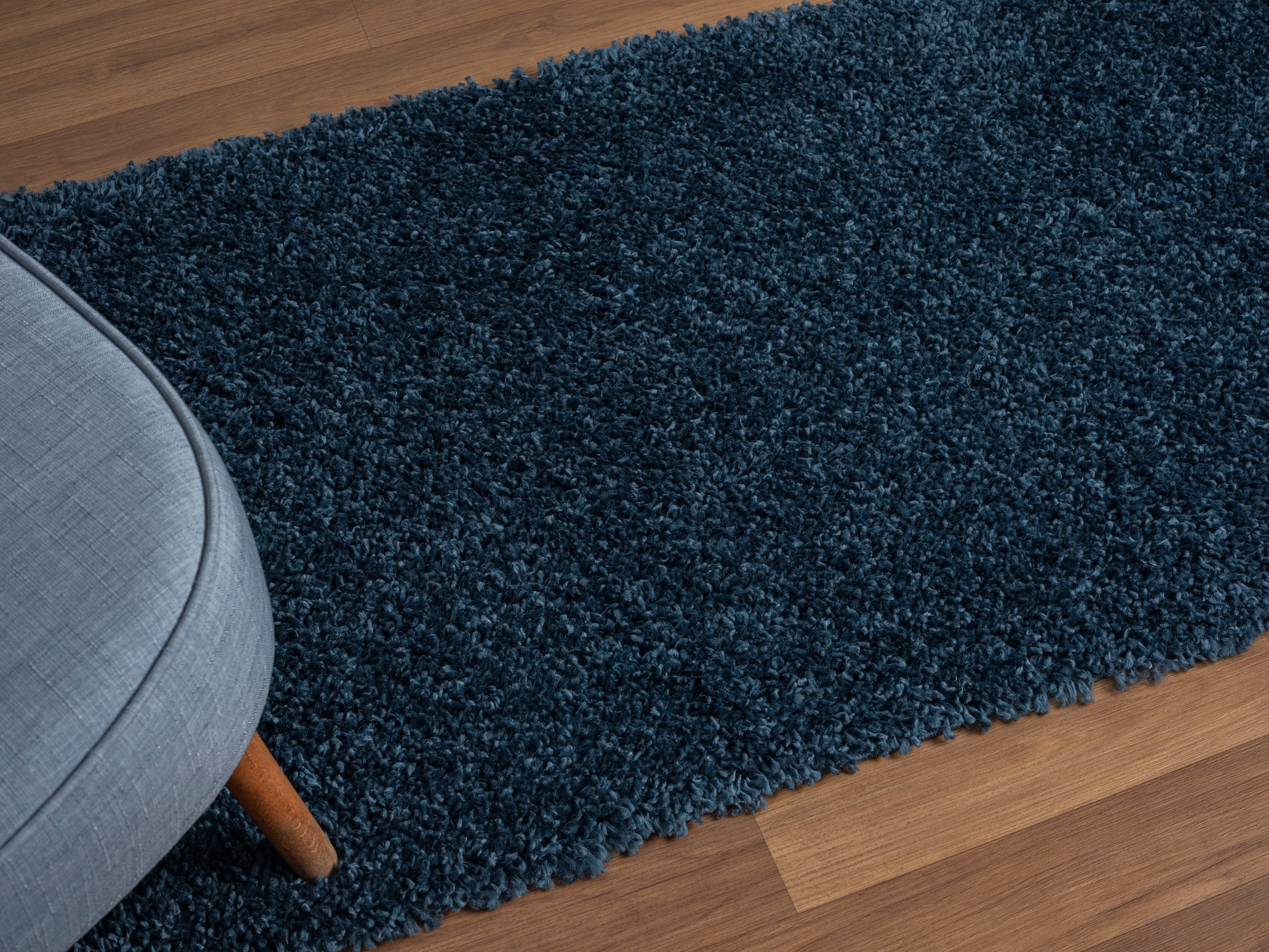 Myflair Möbel & Accessoires Hochflor-Läufer »My Shaggy« rechteckig 37 mm Höhe Shaggy, Uni Farben, leicht glänzend, Microfaser, extra flauschig