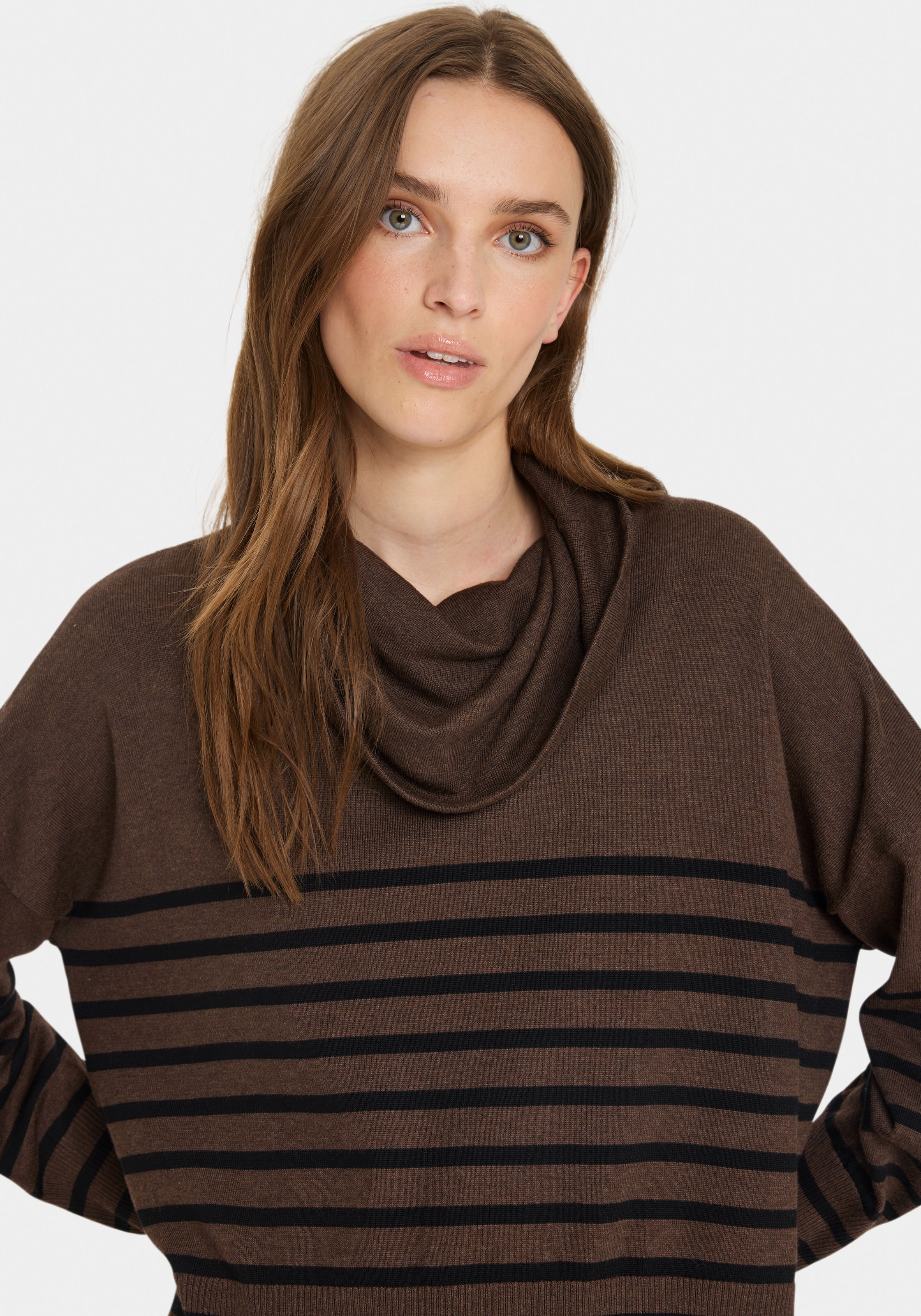 Saint Tropez Rollkragenpullover »GrilaSZ Cowlneck«