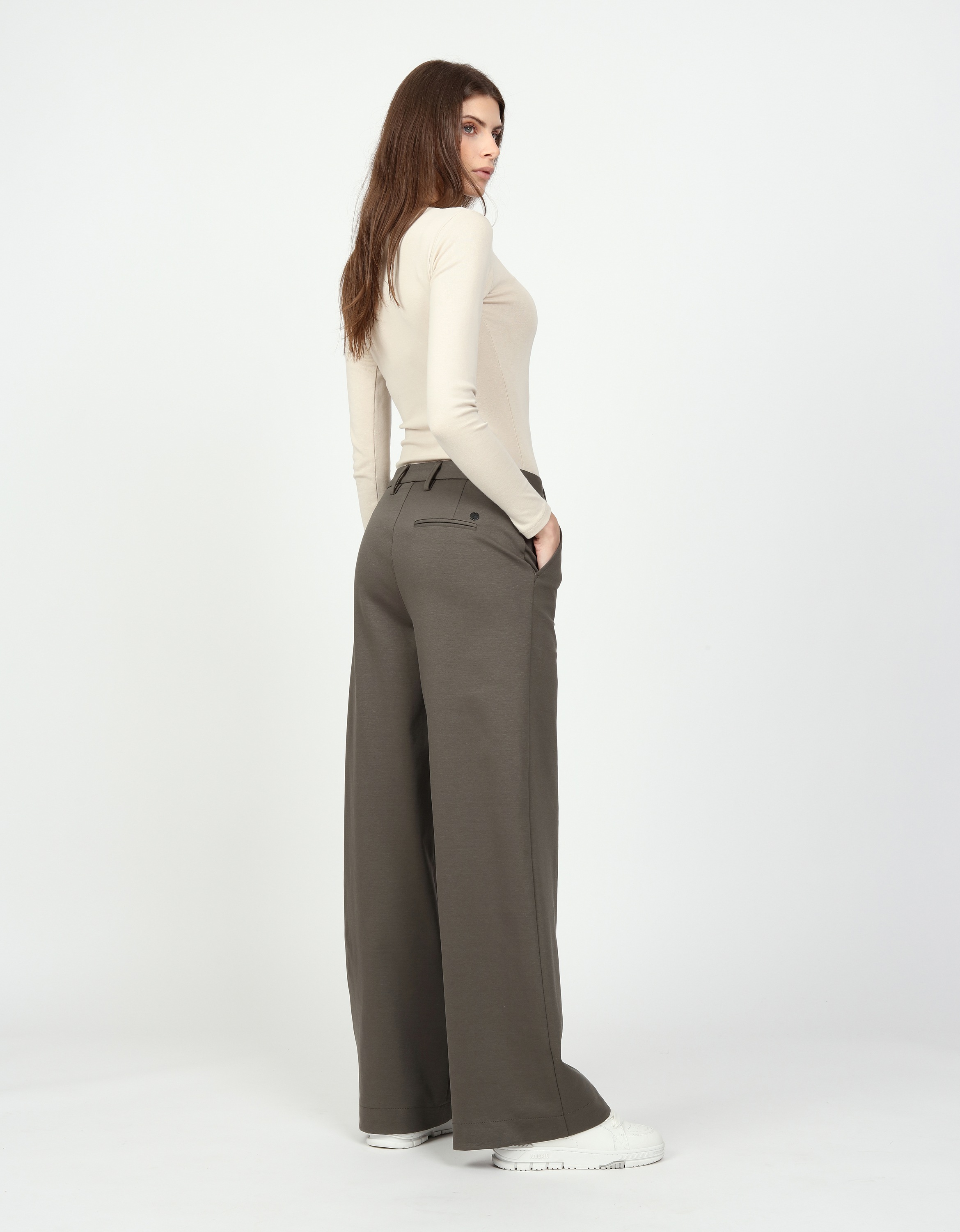 GANG Stoffhose »GANG Hosen Wide Fit 94CINZIA PALAZZO«