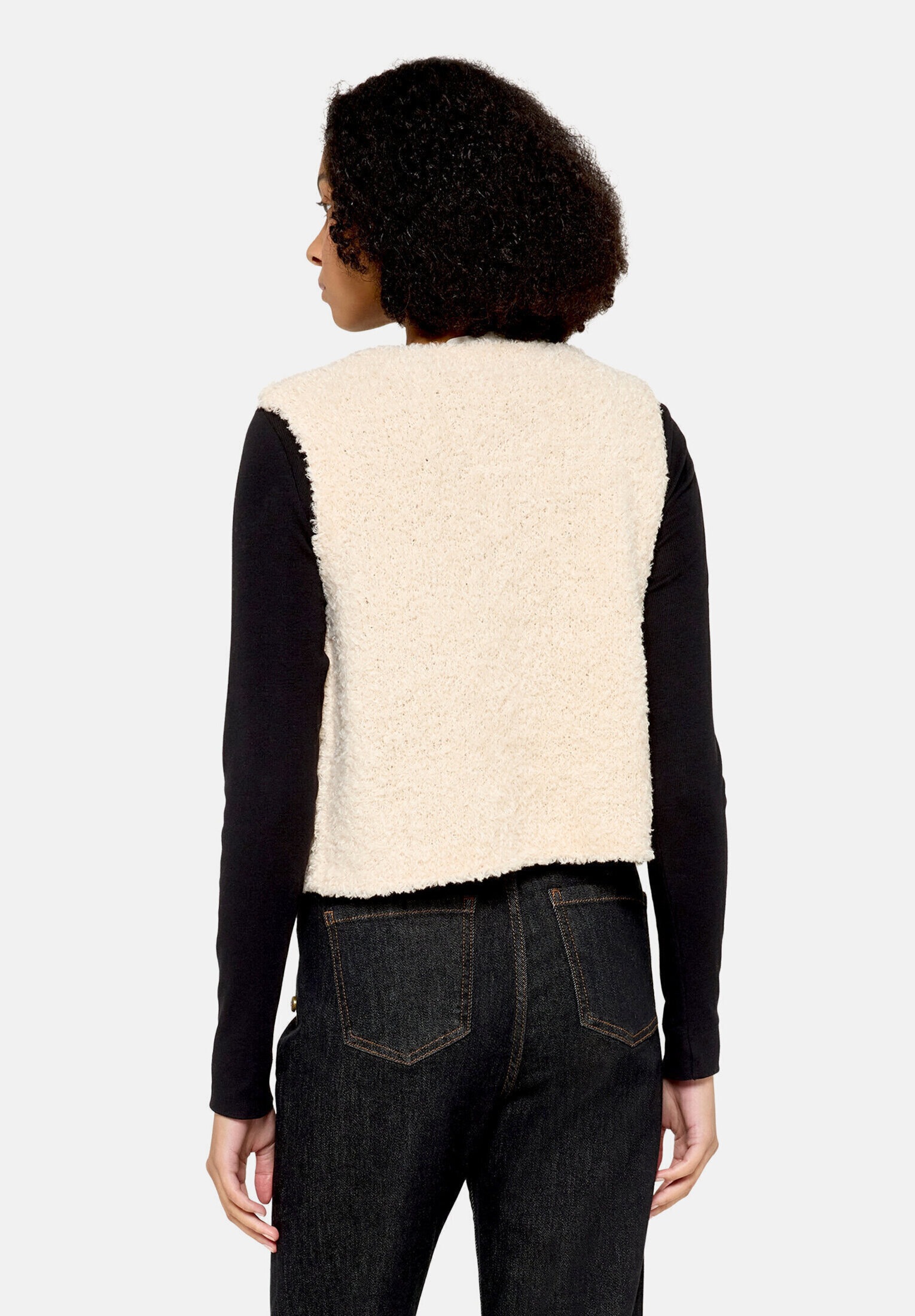 Cartoon Strickjacke »Damen mit Rundhalsausschnitt« 1 Stk.