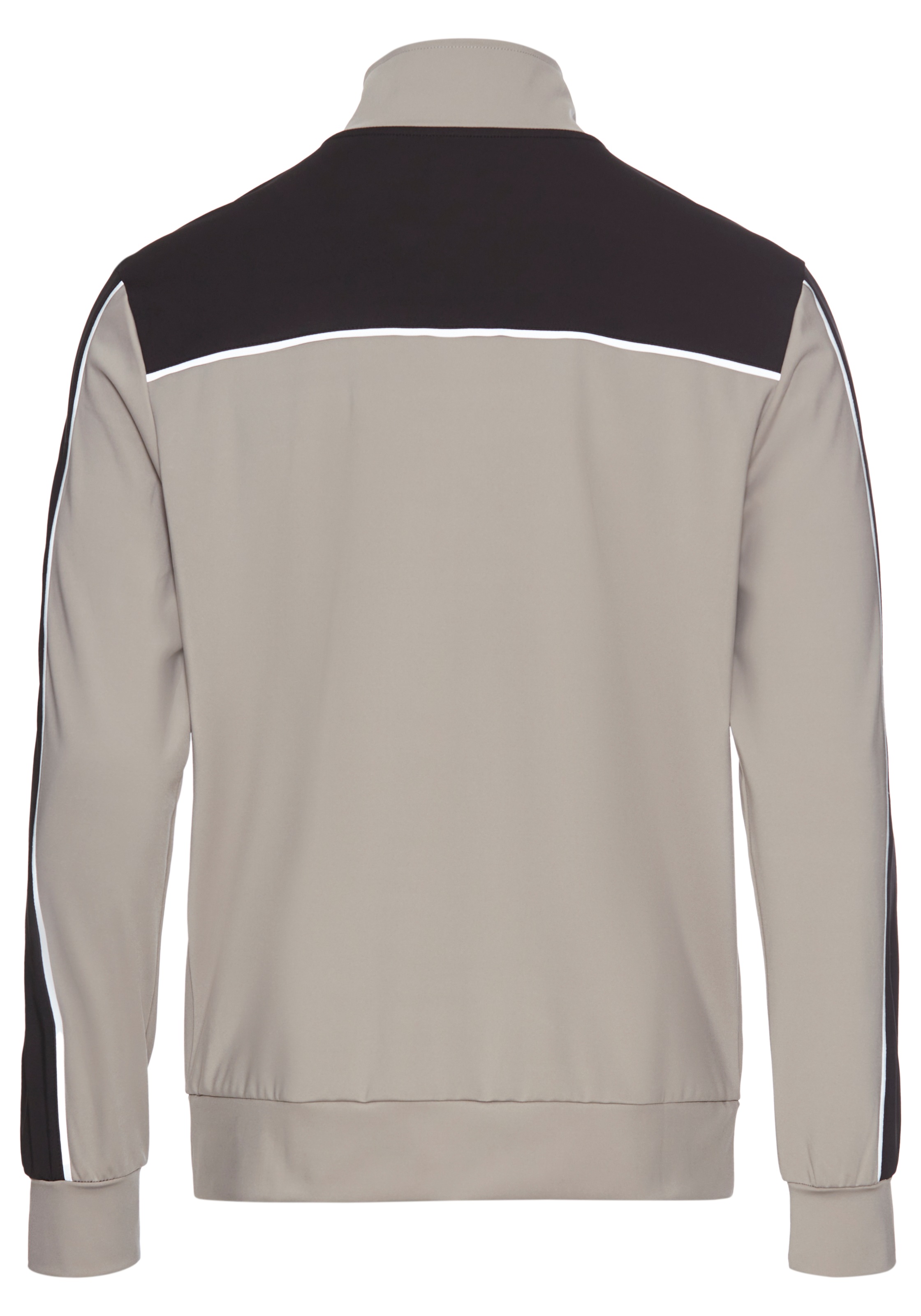 Bruno Banani Sweatjacke, mit Reflektorstreifen in Teilungsnähten