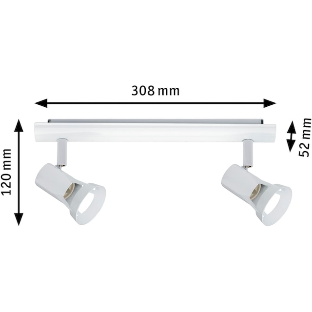 Black Friday Paulmann LED Deckenleuchte »Teja«, 2 flammig-flammig | BAUR