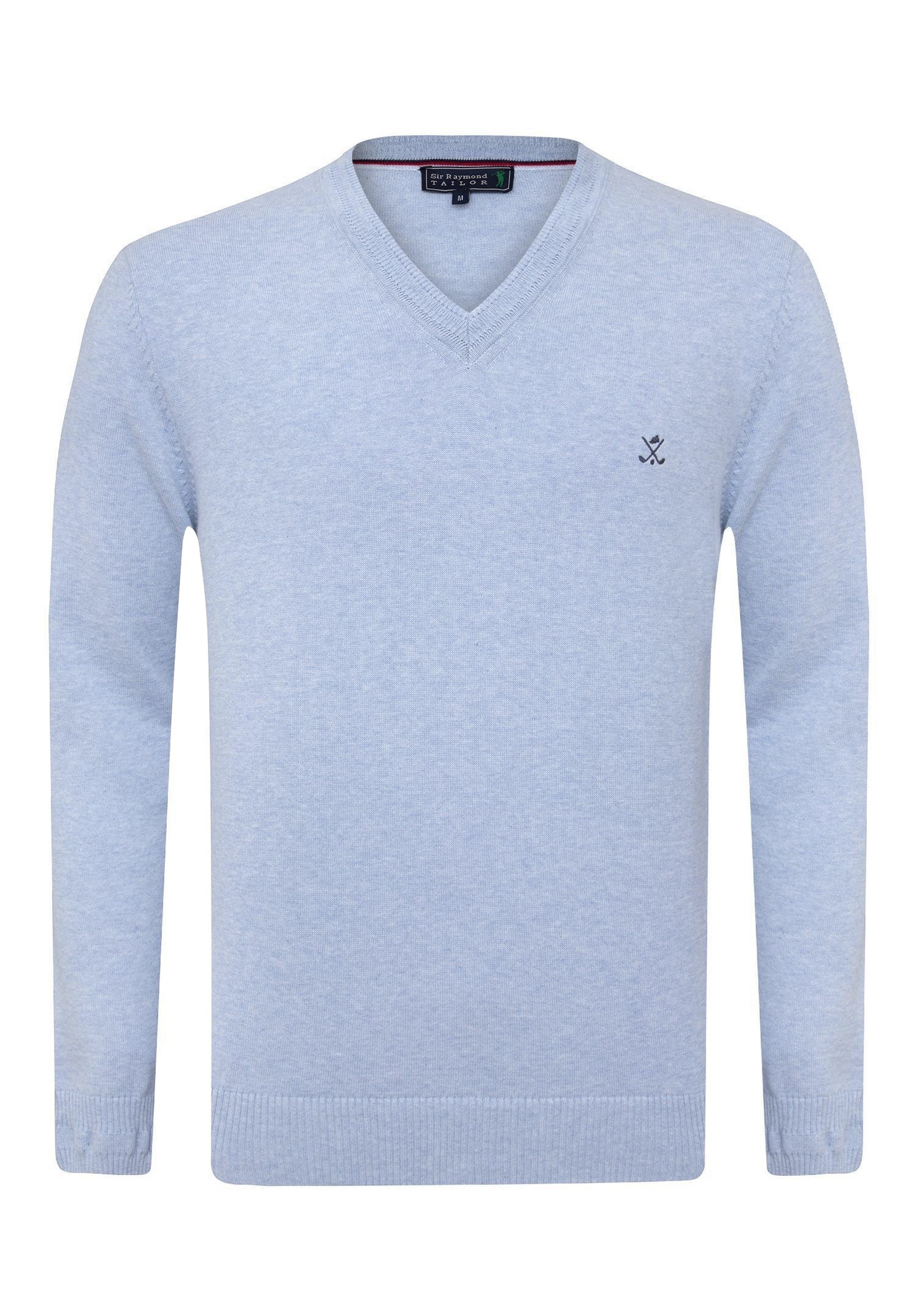 SIR RAYMOND TAILOR Strickpullover »Los Angeles«, (1 tlg.), mit klassischem V-Ausschnitt