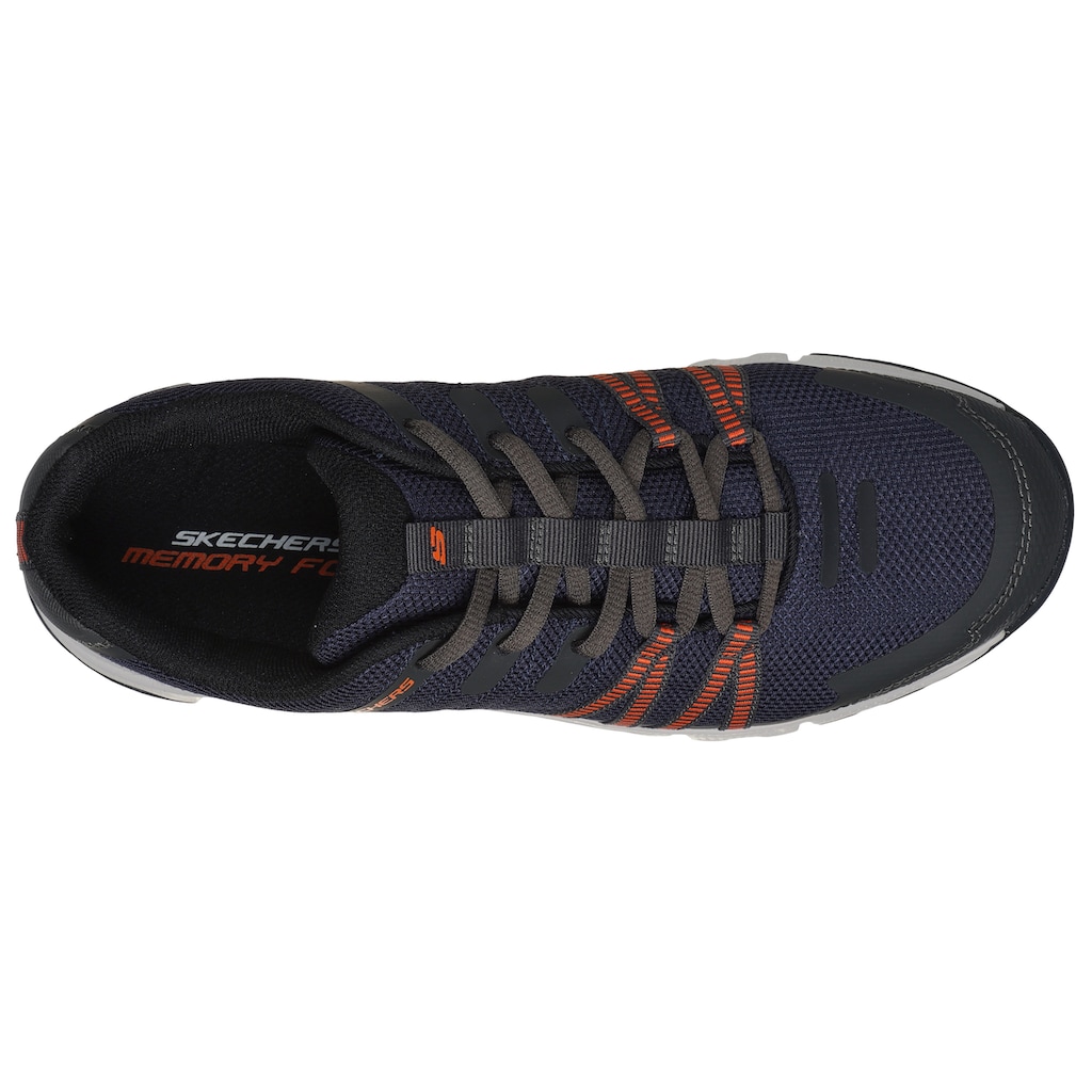 Skechers Sneaker »SUMMITS AT-TWIN BRIDGES«, mit Memory Foam-Innensohle, Freizeitschuh, Halbschuh, Schnürschuh