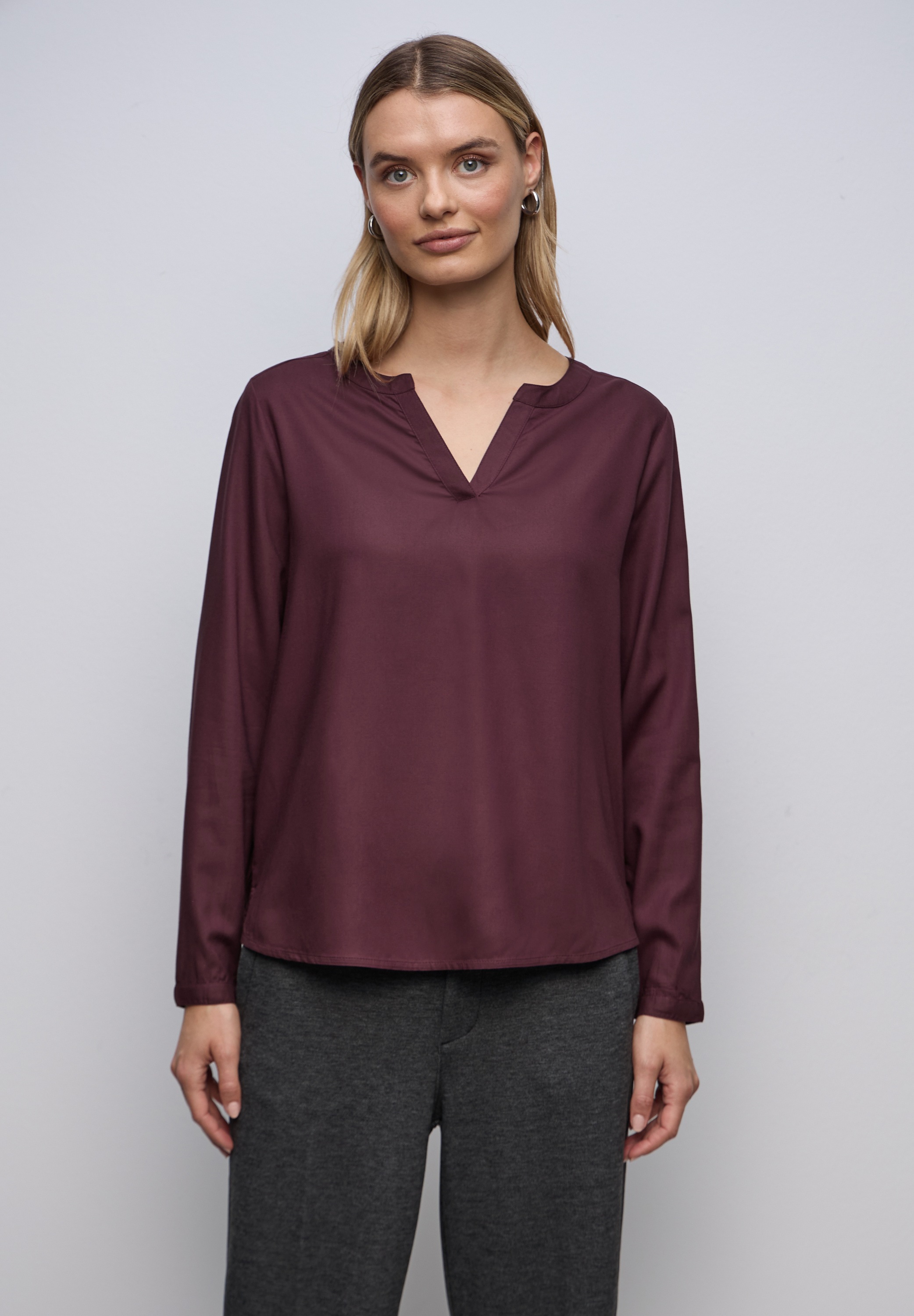 STREET ONE Longtunika aus softer Viskose günstig online kaufen