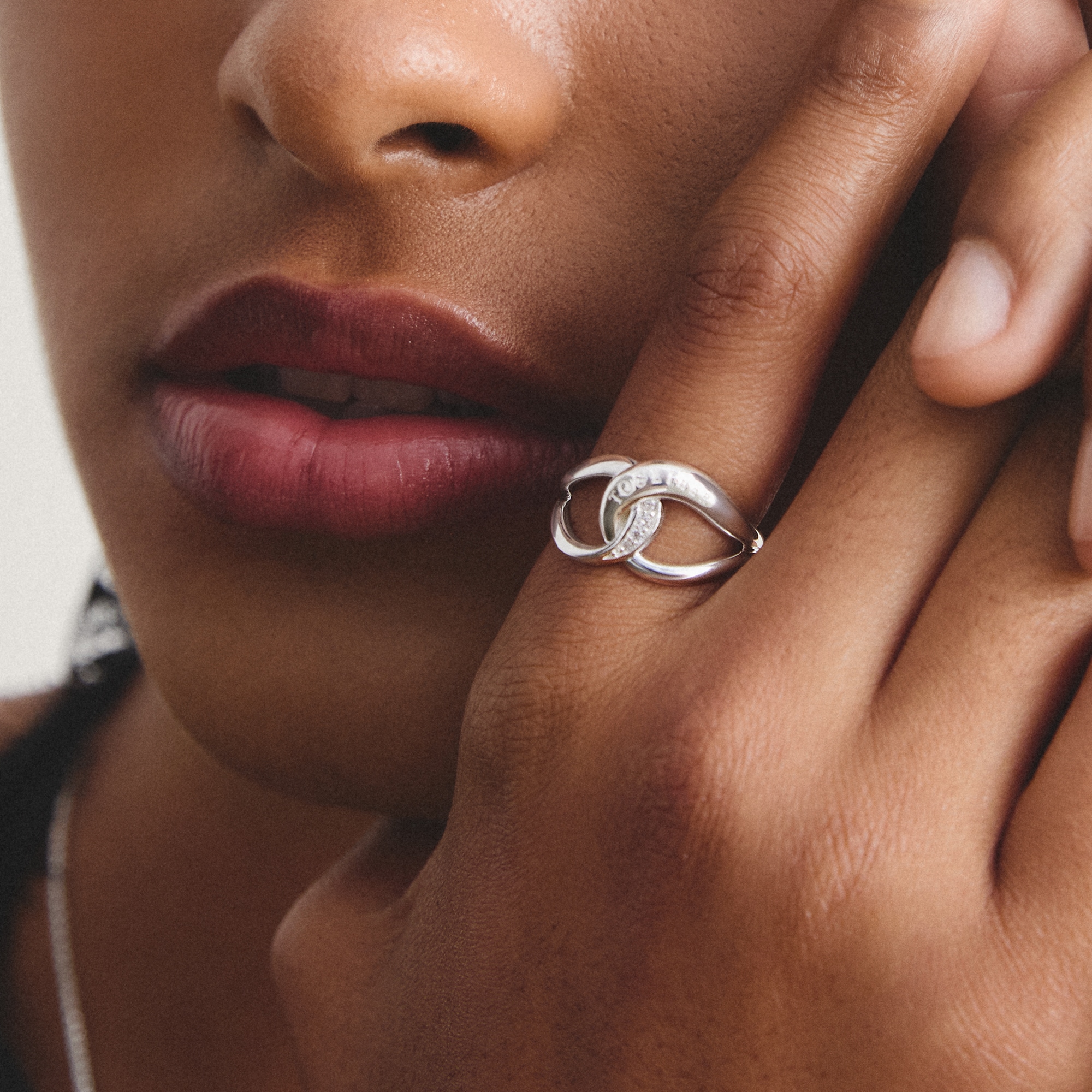 THOMAS SABO Fingerring »Together Ring Silber« mit Zirkonia (synth.)