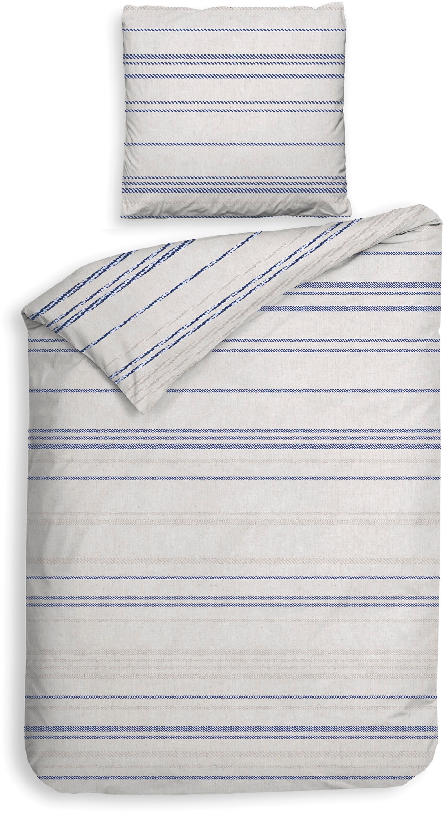 Heckett & Lane Bettwäsche "Mattia" 2 Stk. tlg. 100% Baumwolle, hochwertiges günstig online kaufen