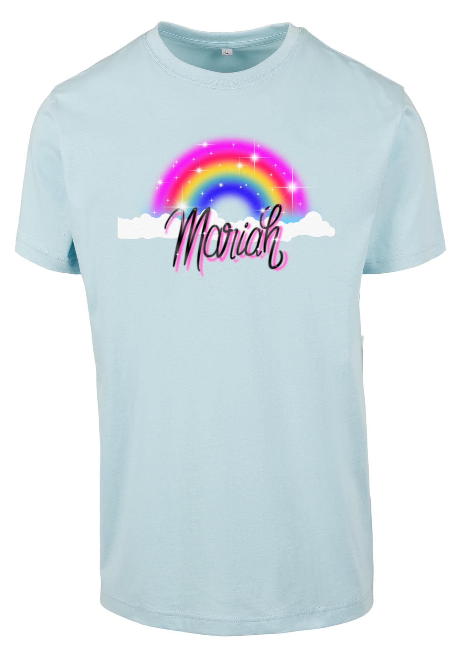 Merchcode T-Shirt "Merchcode Damen Ladies Mariah Rainbow Tee" 1 Stk. tlg. günstig online kaufen