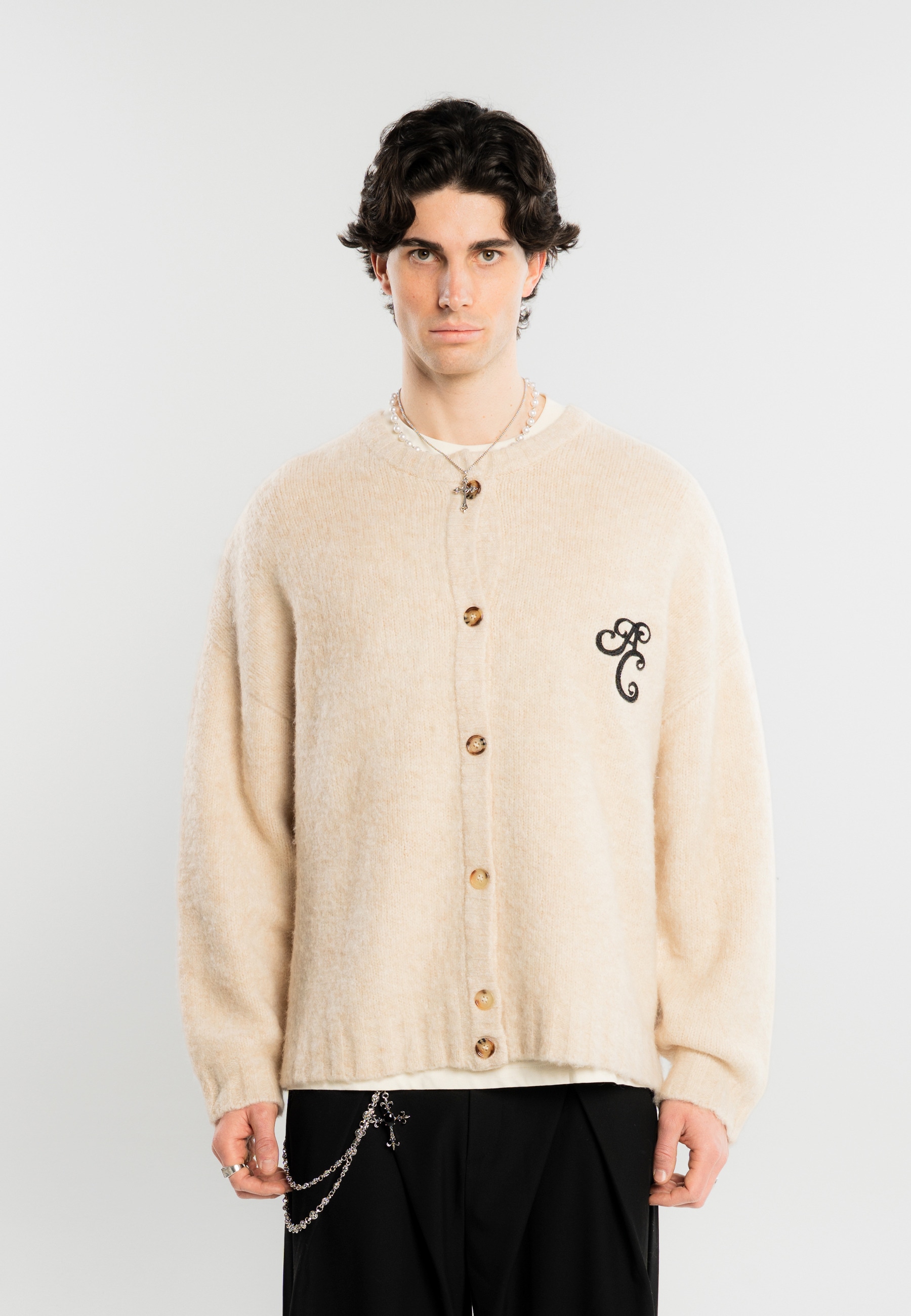 Another Cotton Lab Cardigan »Another Cotton Lab Another Fluzzy Cardigan« 1